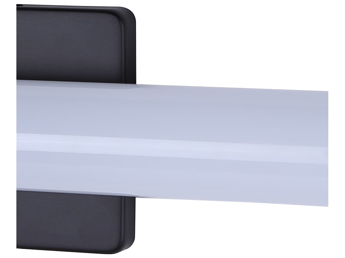 Canarm Osten 1 -light Black LED Vanity Light