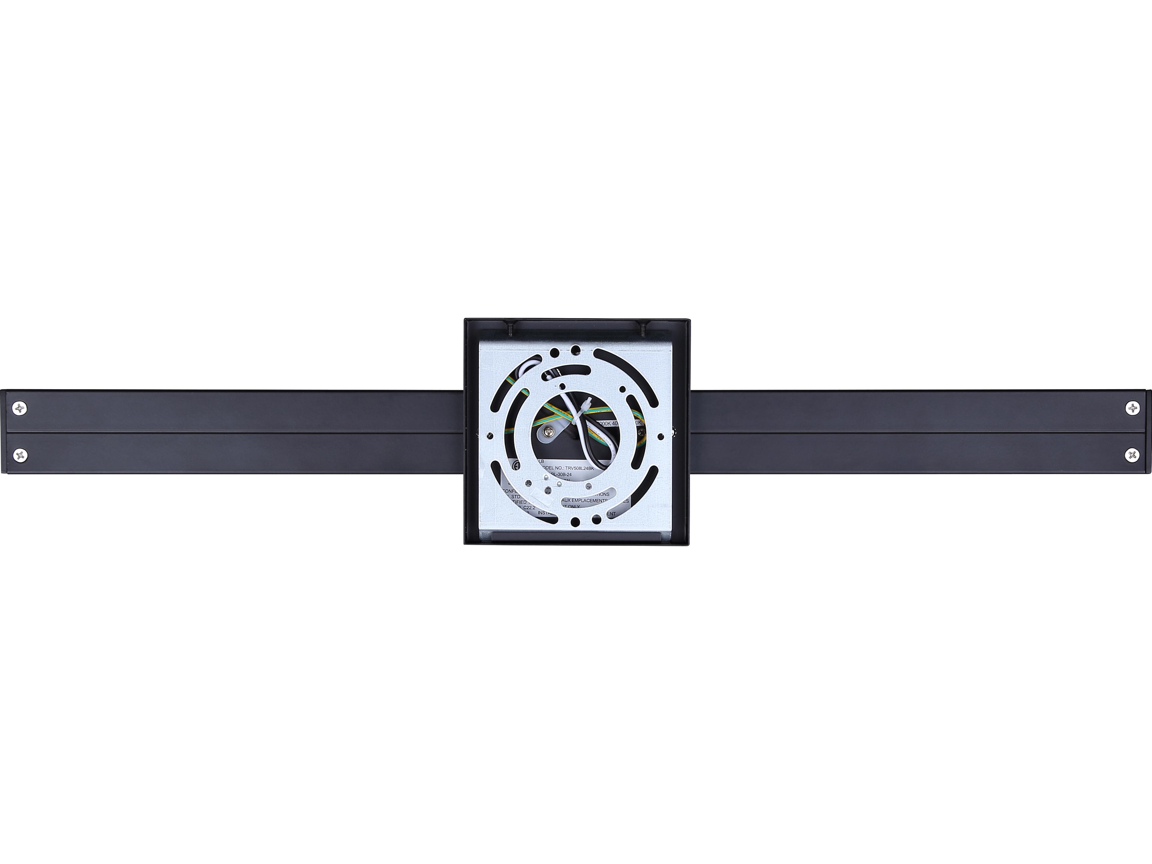 Canarm Jonah 1 -light Black LED Vanity Light