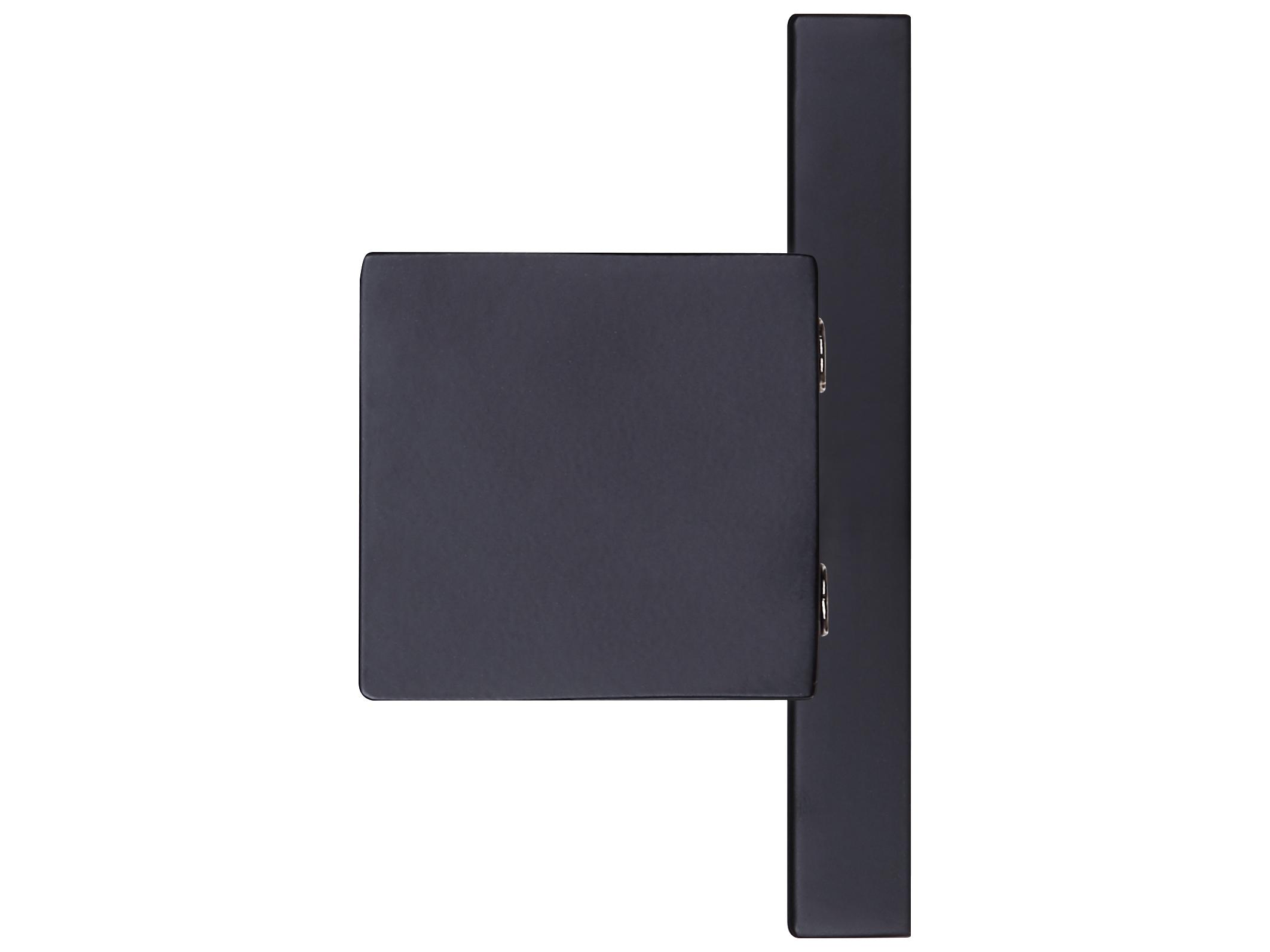 Canarm Jonah 1 -light Black LED Vanity Light