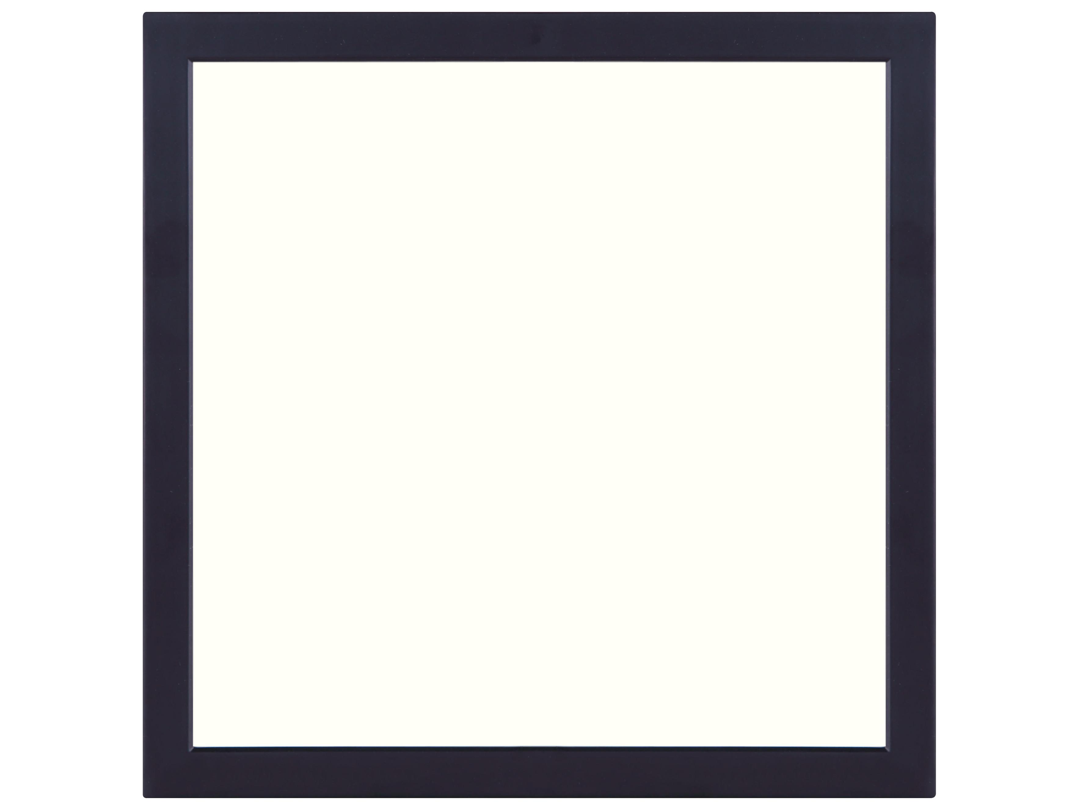 Canarm Led Square Disk Black LED Flush Mount