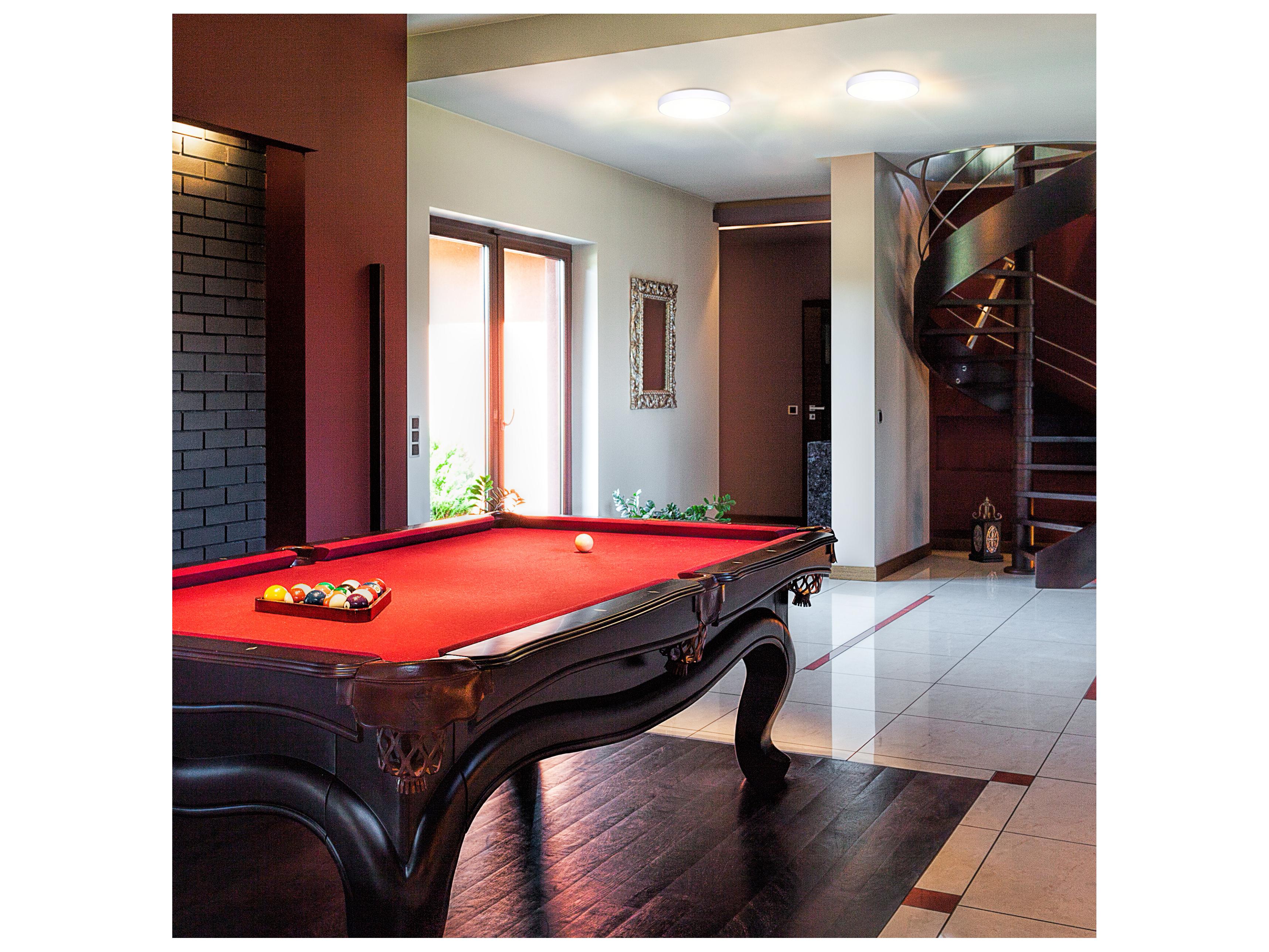 Canarm Led Edgeless Flush Mount White LED Round