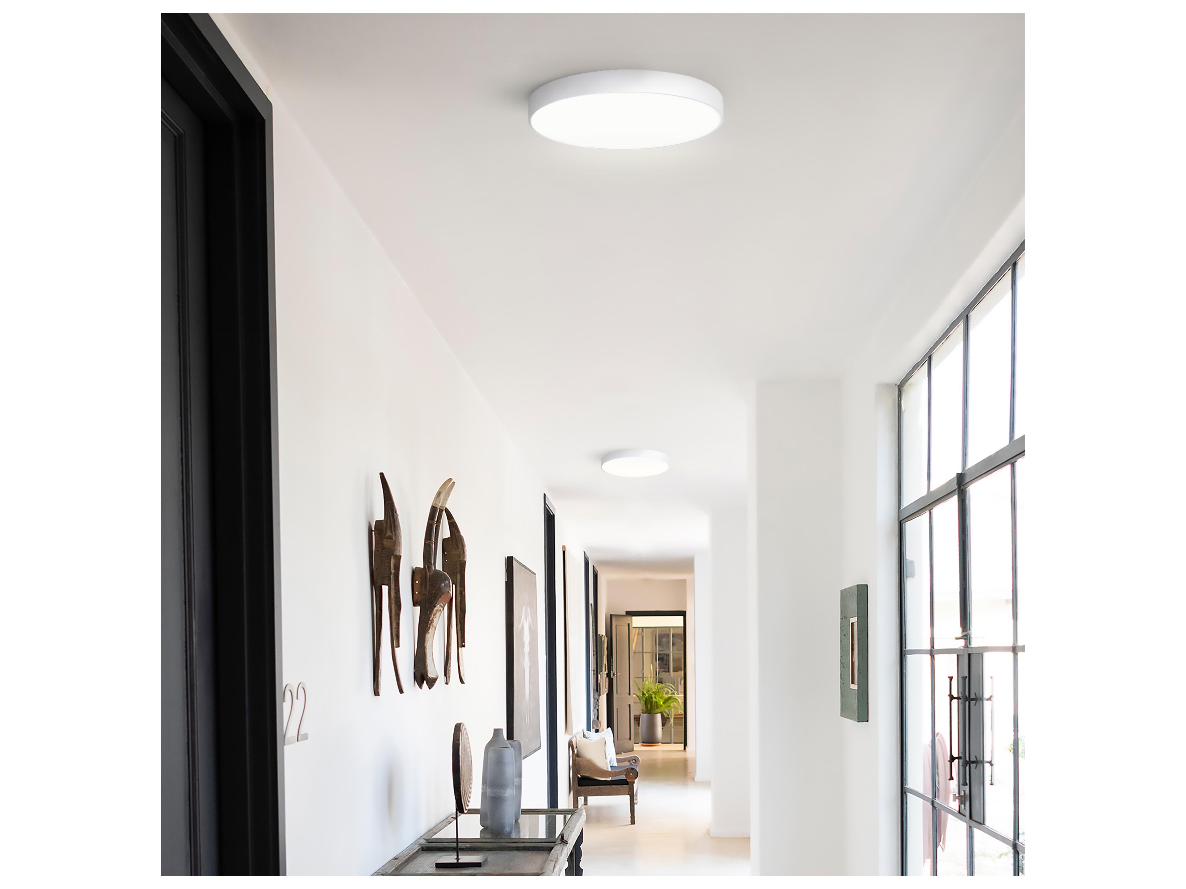 Canarm Led Edgeless Flush Mount White LED Round