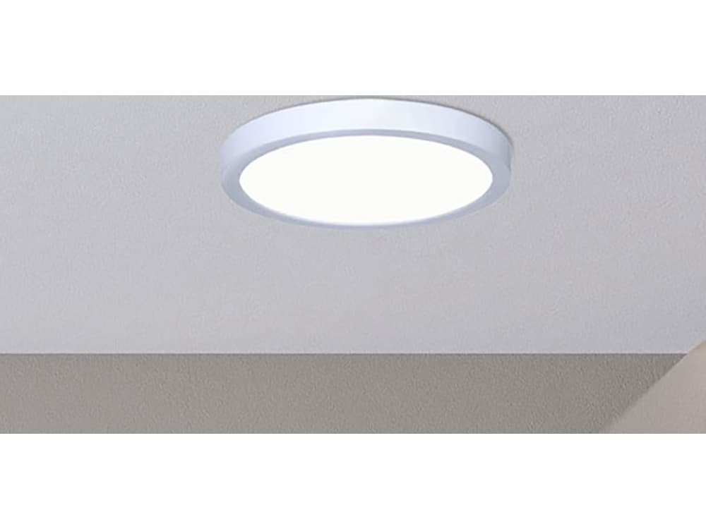 Canarm Led Disk White LED Round Flush Mount