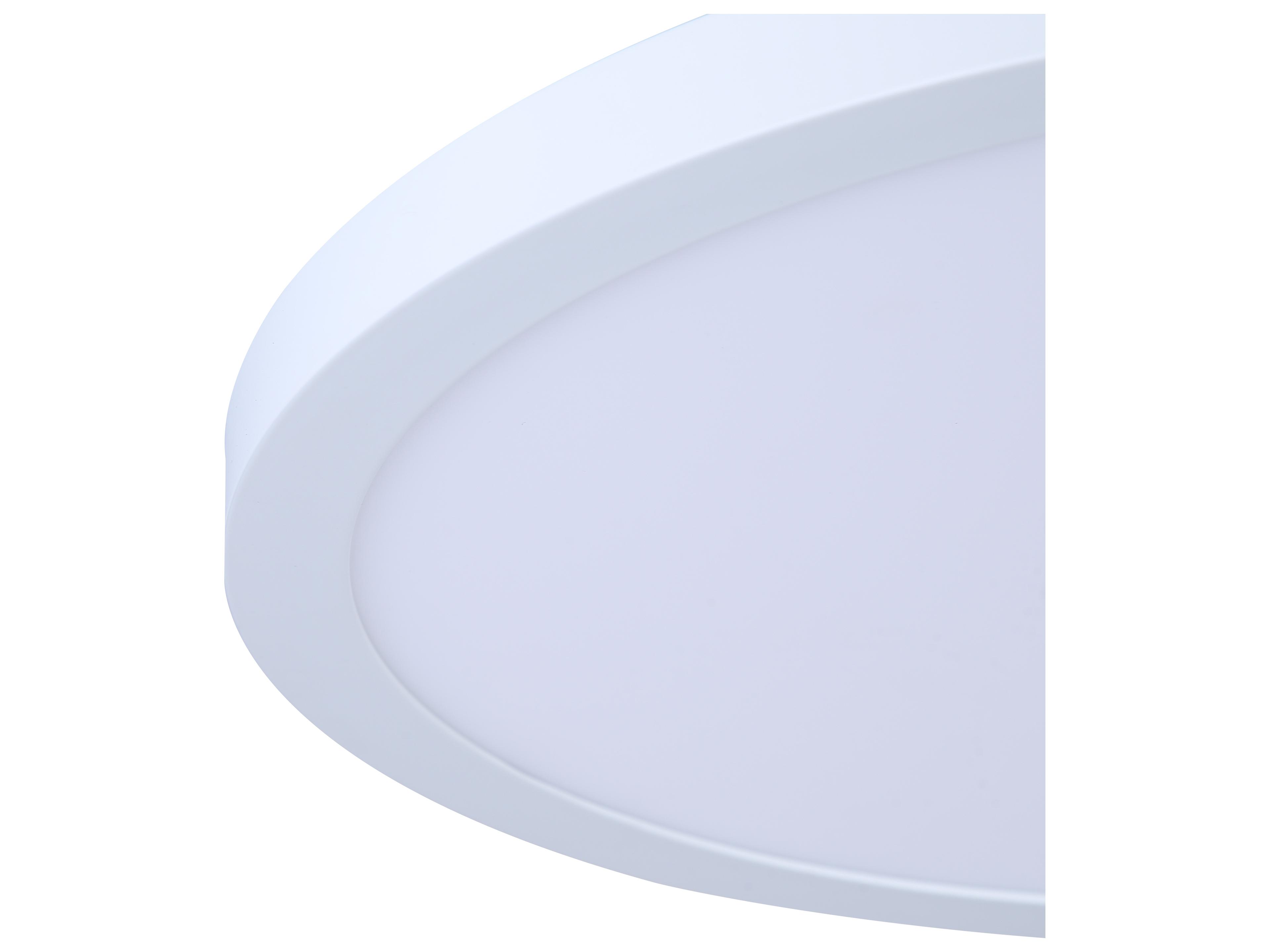 Canarm Led Flush Mount 1 -light White LED Round