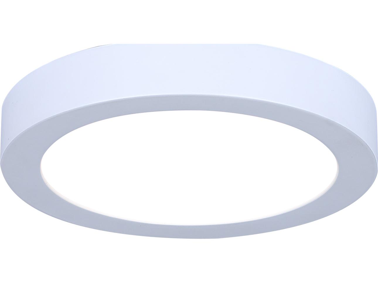 Canarm Led Round Disk White LED Flush Mount