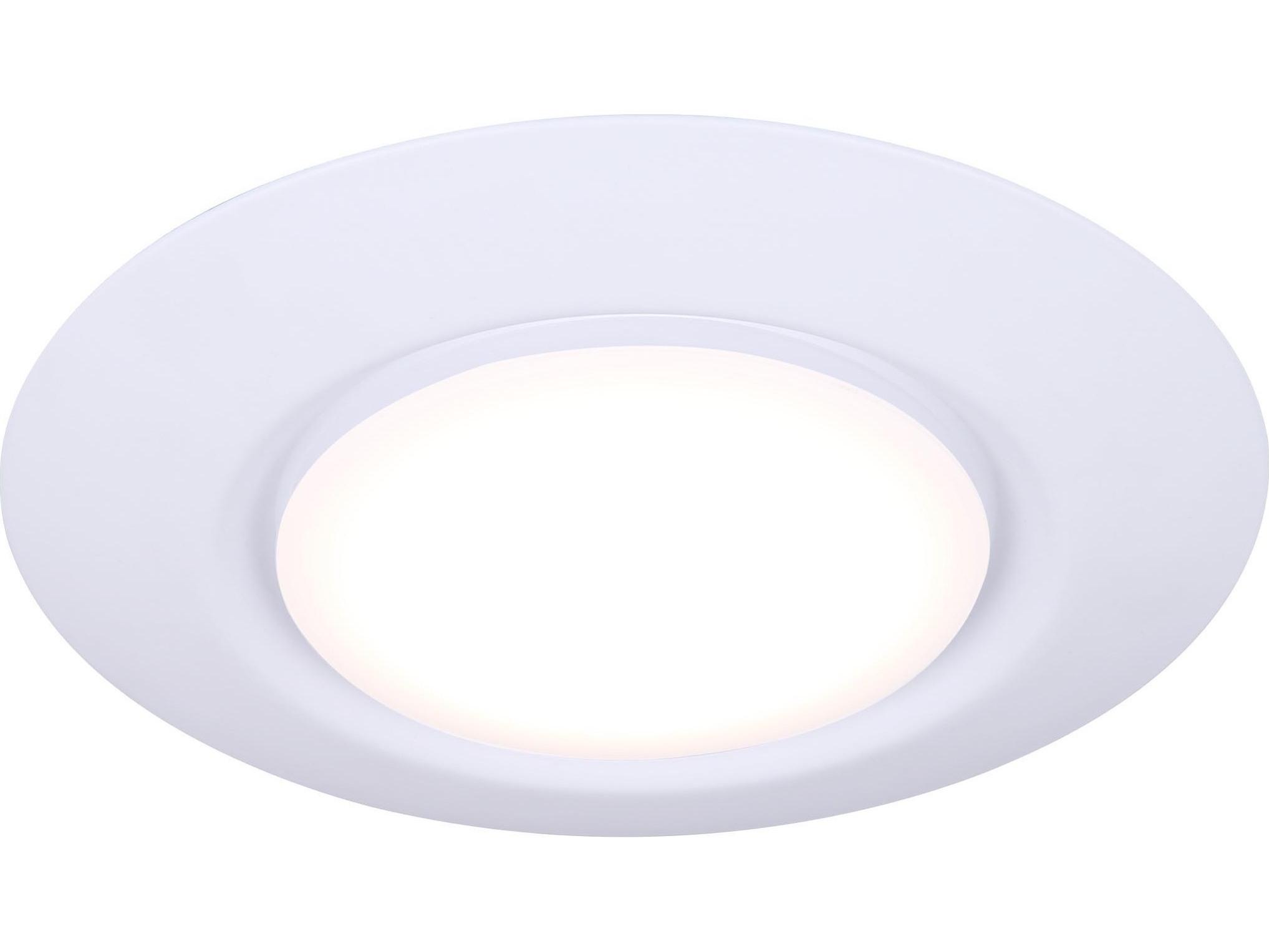 Canarm Led Disk White LED Round Flush Mount