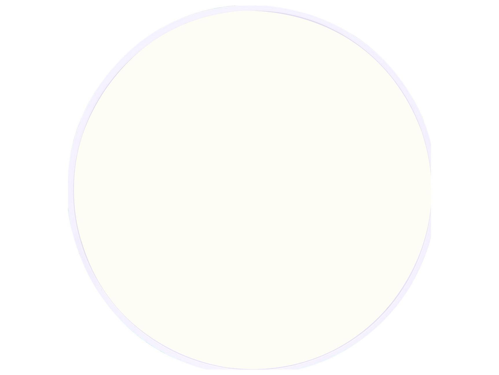 Canarm Led Edgeless Flush Mount White LED Round