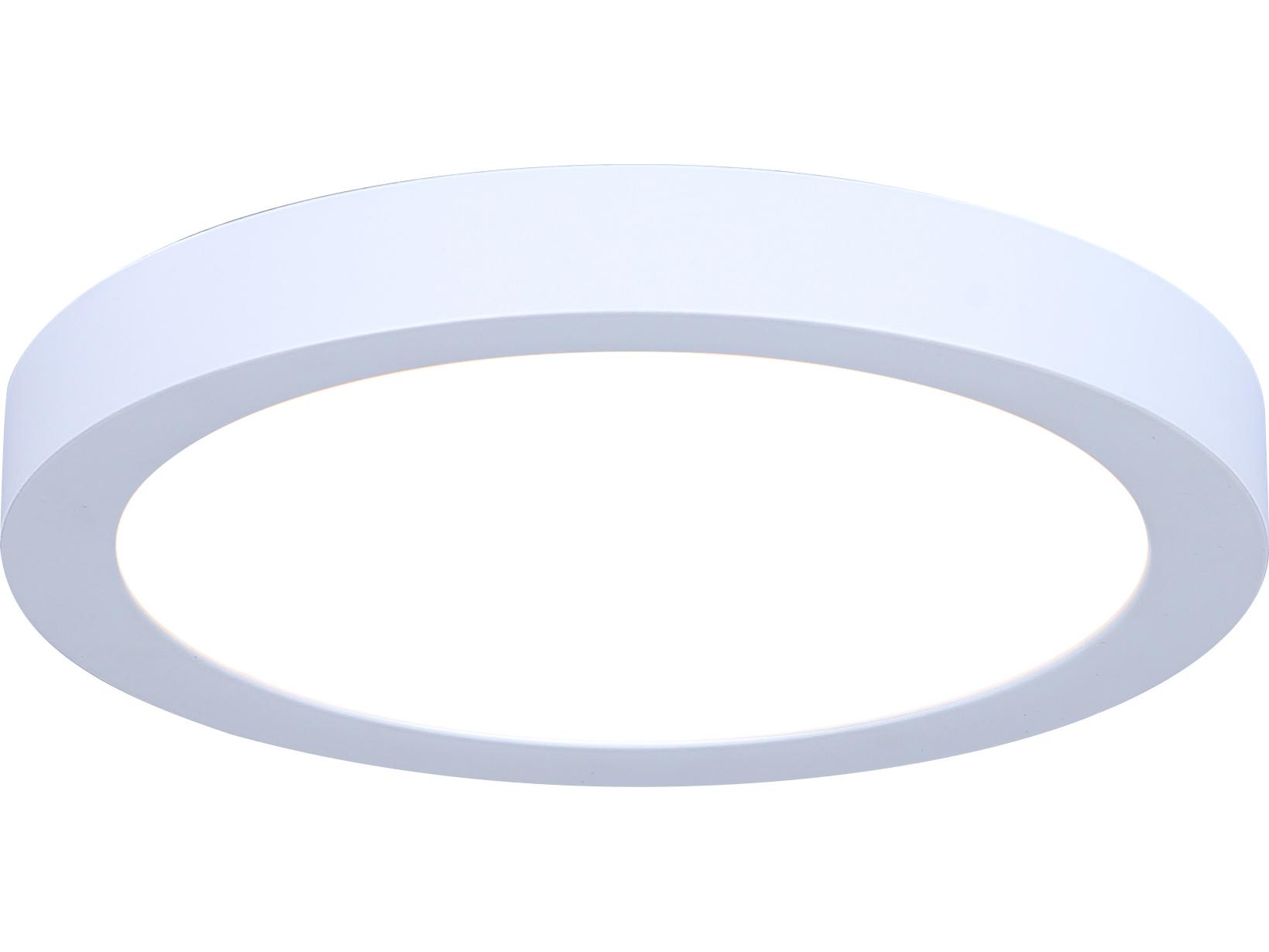 Canarm Led Round Disk White LED Flush Mount