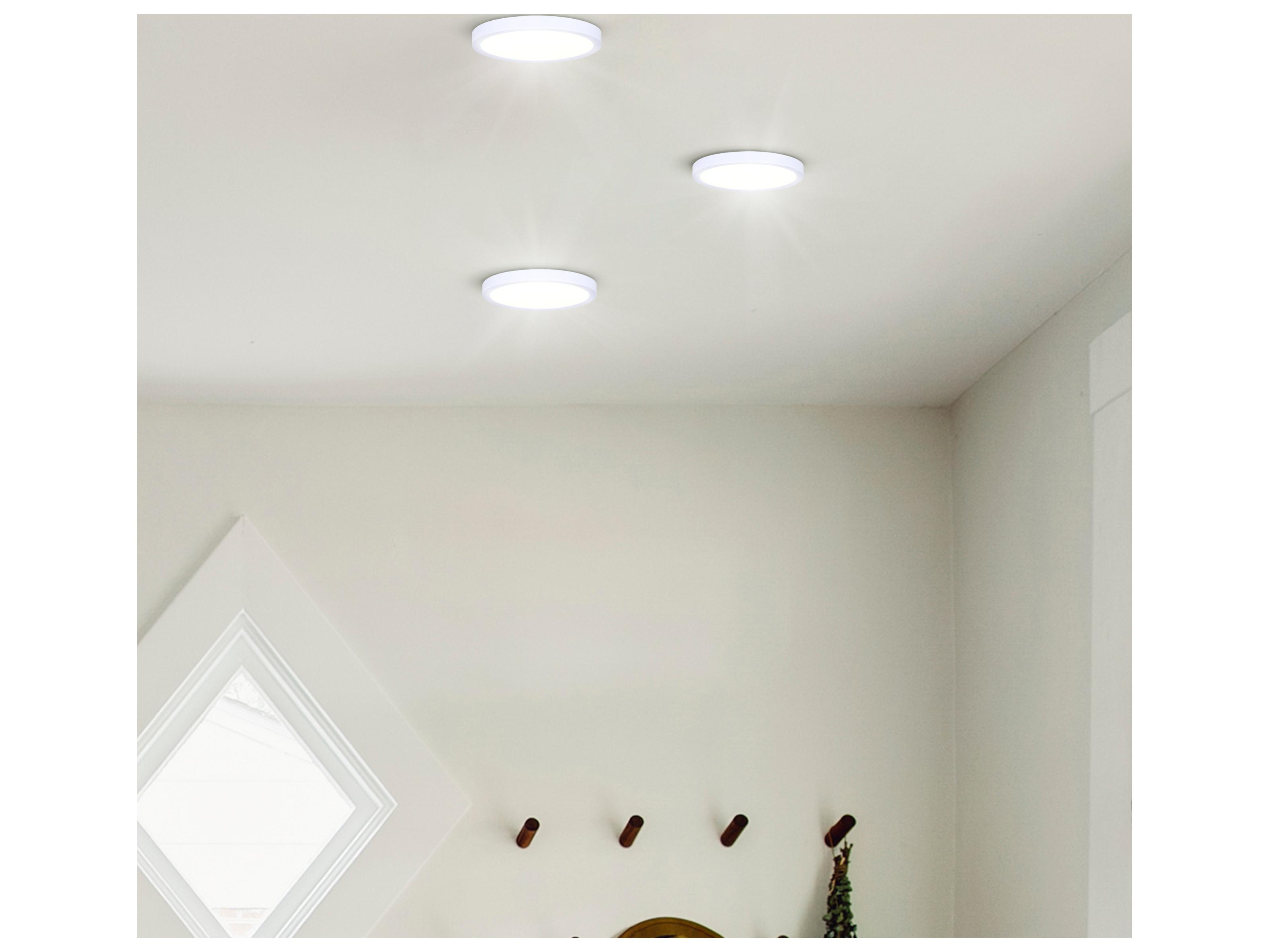 Canarm Led Round Disk White LED Flush Mount