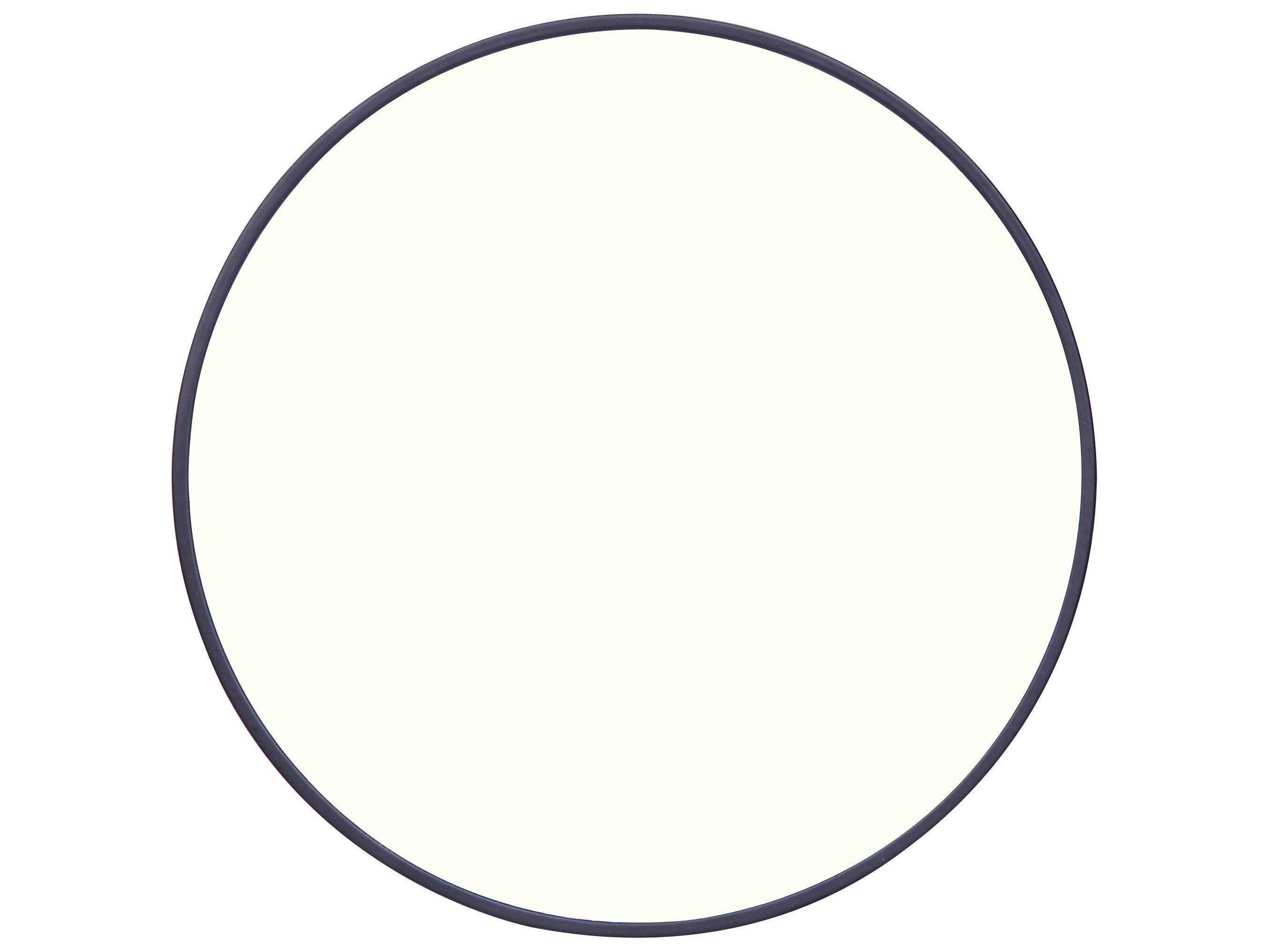 Canarm Led Edgeless Flush Mount Black LED Round