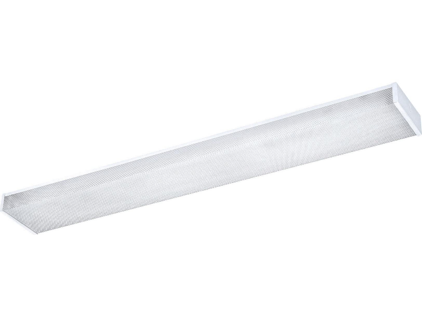 Canarm Es Fluorescent 1 -light White Linear Flush Mount