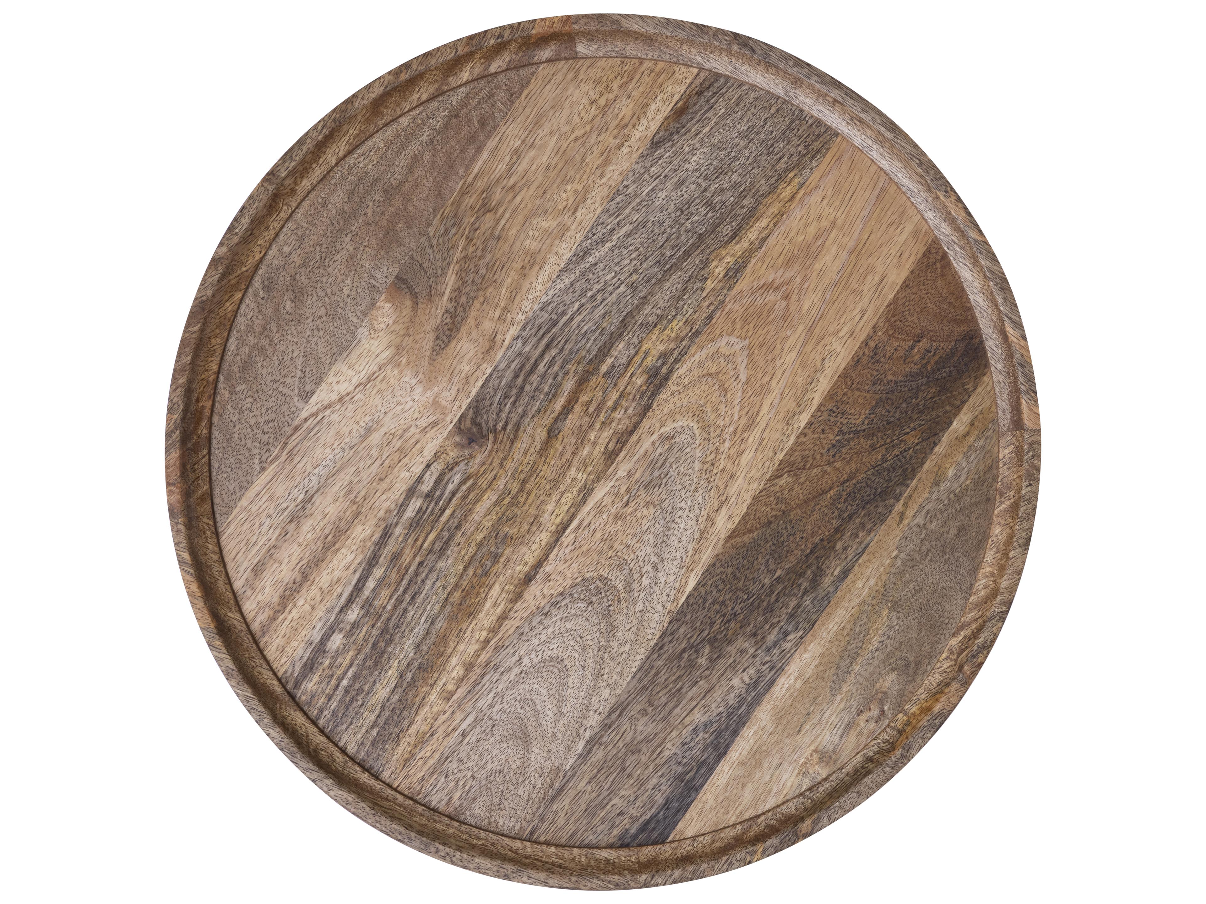 Canarm Reva Round Wood End Table