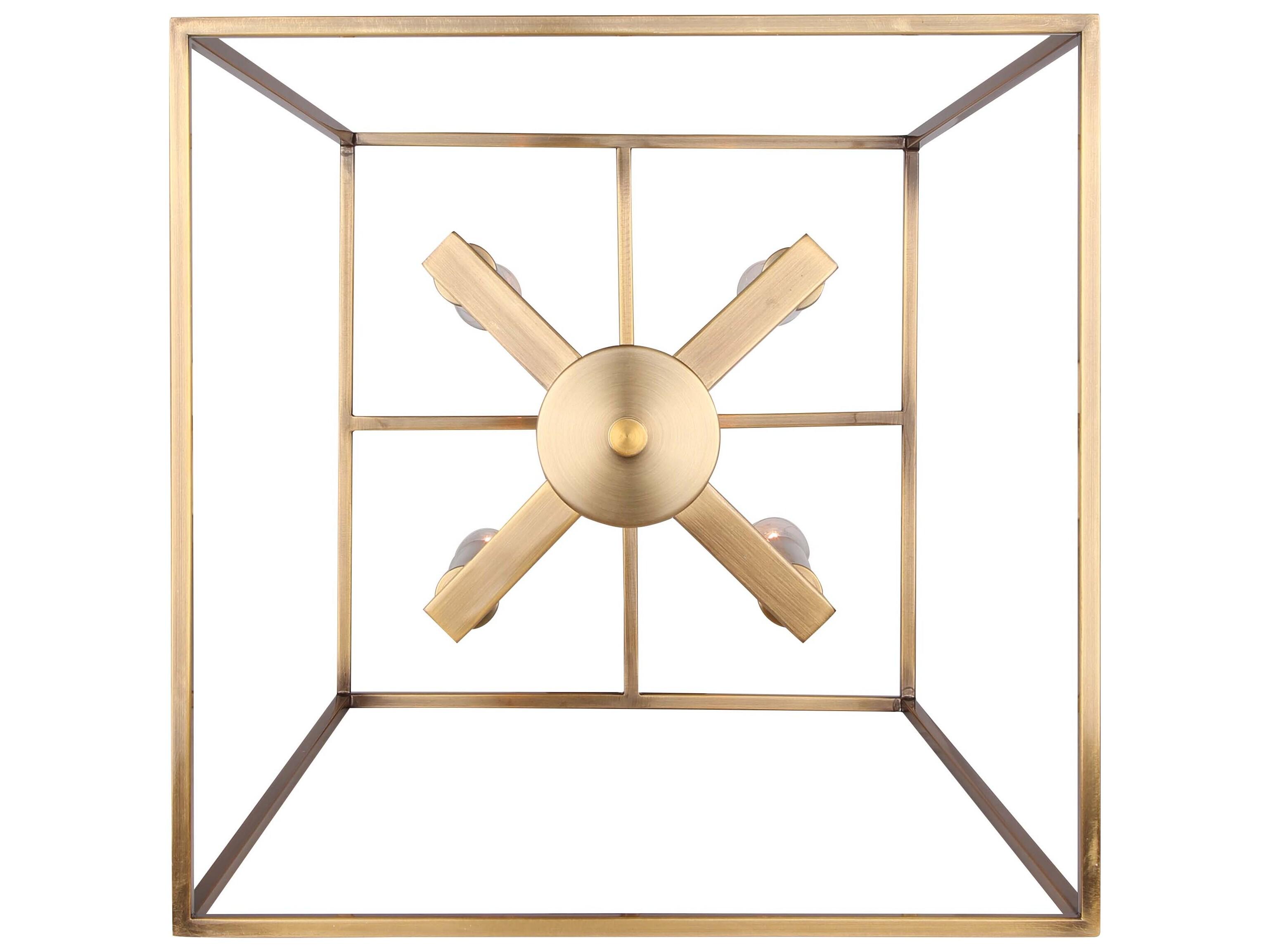 Canarm Coco 4 -light Gold Chandelier