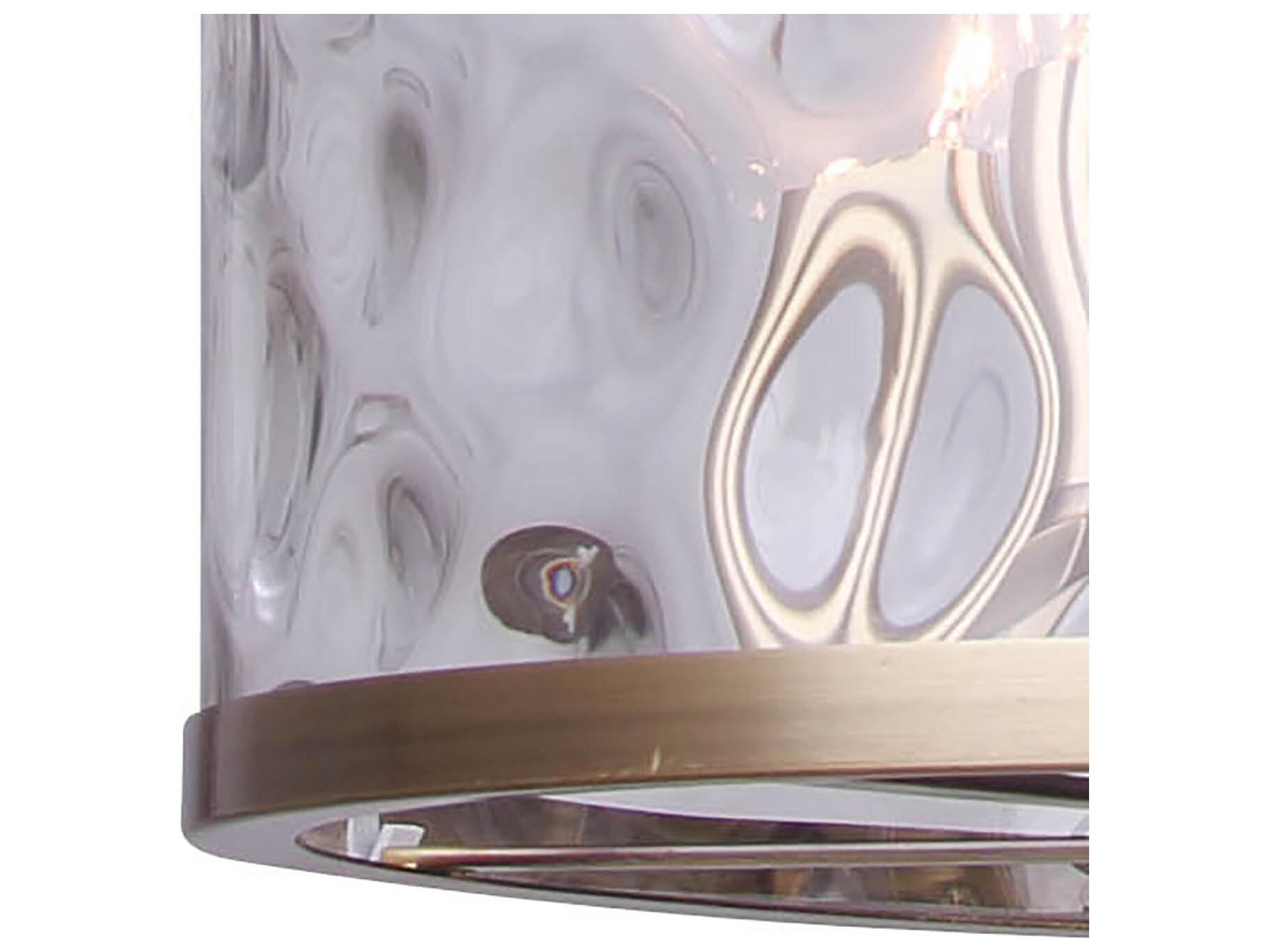 Canarm Frankie 5 -light Gold Drum Pendant