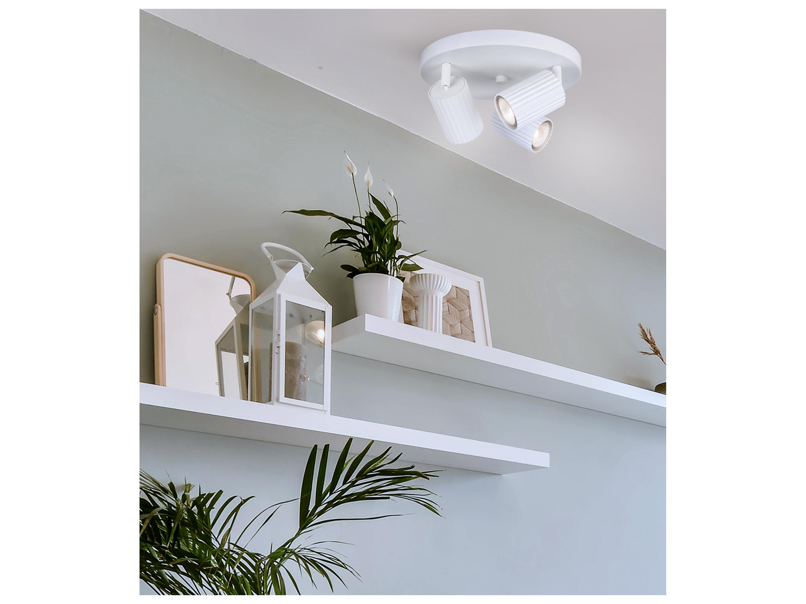 Canarm Rexton 3 -light White Cylinder Track & Rail Light