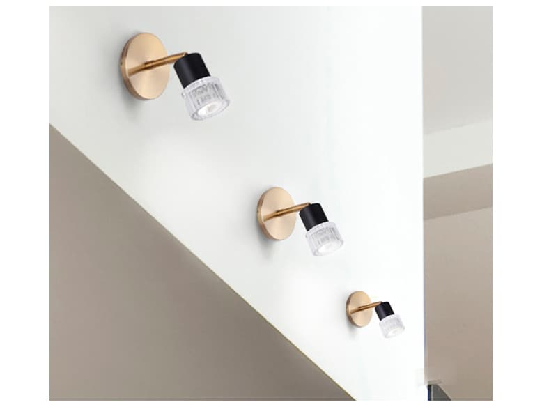 Canarm Elsee 1 -light Gold Cylinder Spot Light
