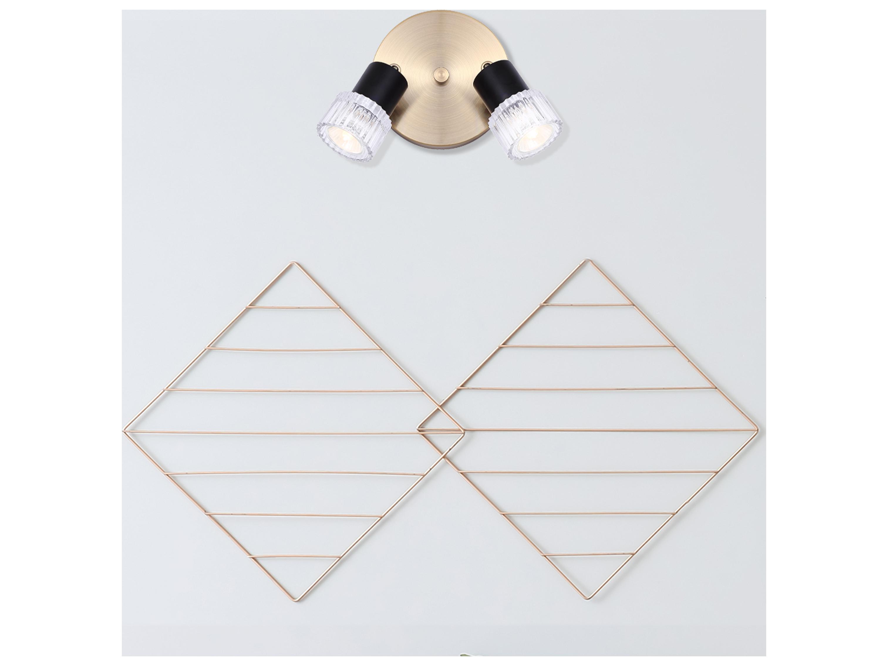 Canarm Elsee 2 -light Black Cylinder Spot Light