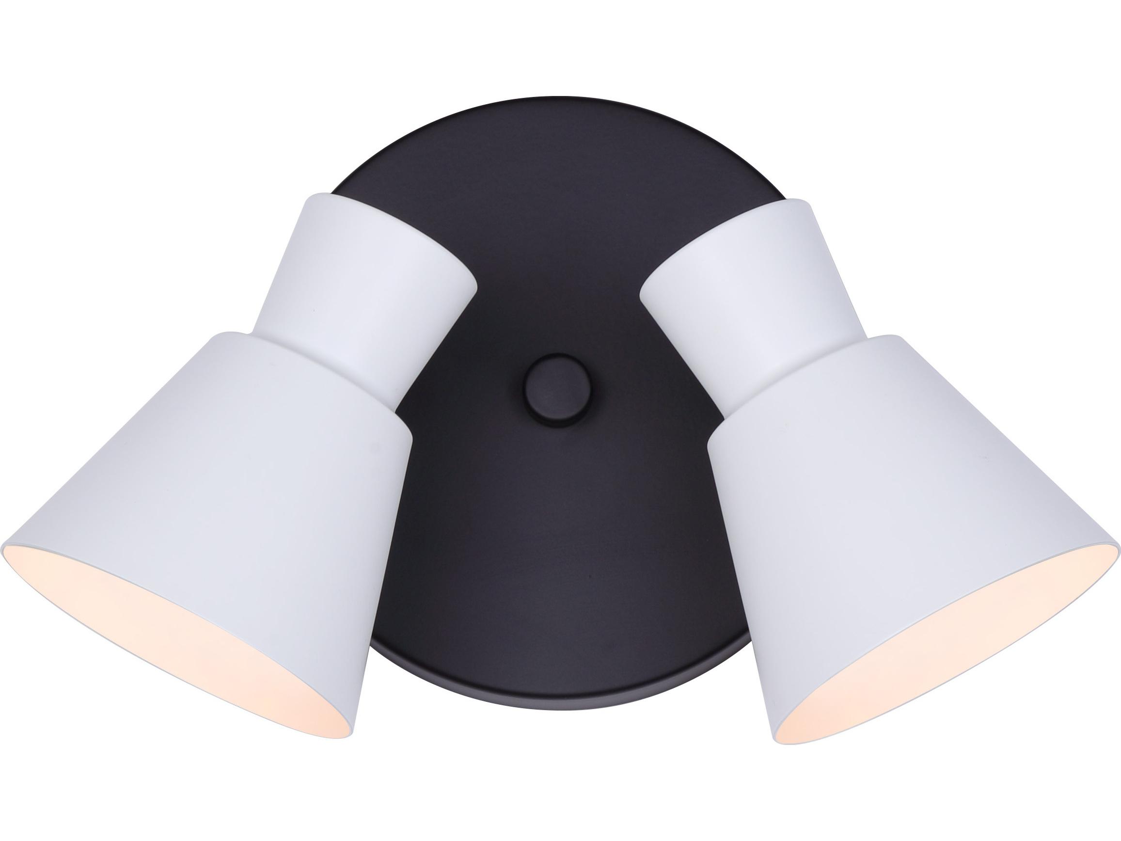 Canarm Radley 2 -light Black Spot Light