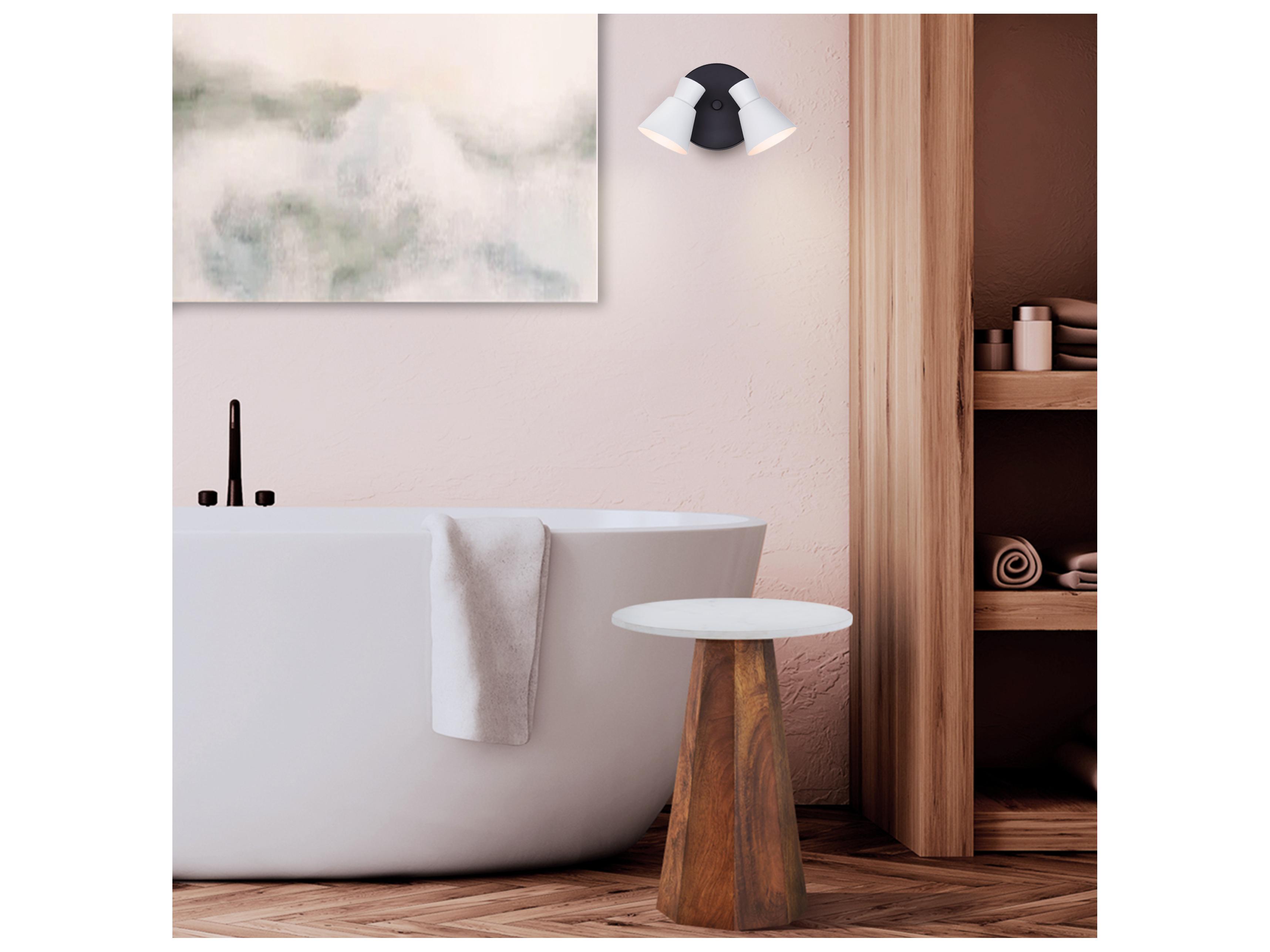 Canarm Radley 2 -light Black Spot Light