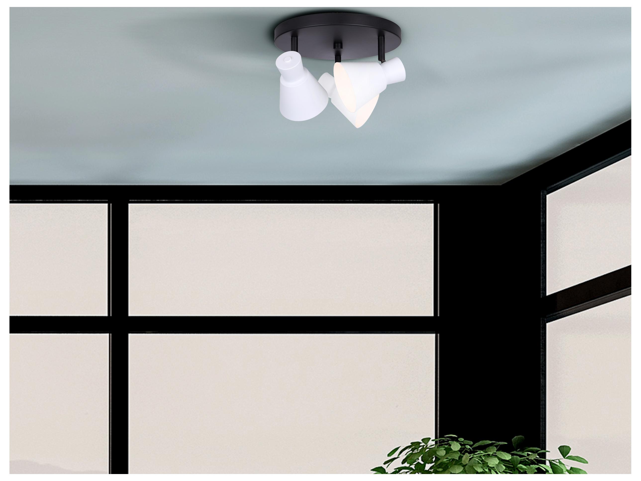 Canarm Radley 3 -light White Track & Rail Light