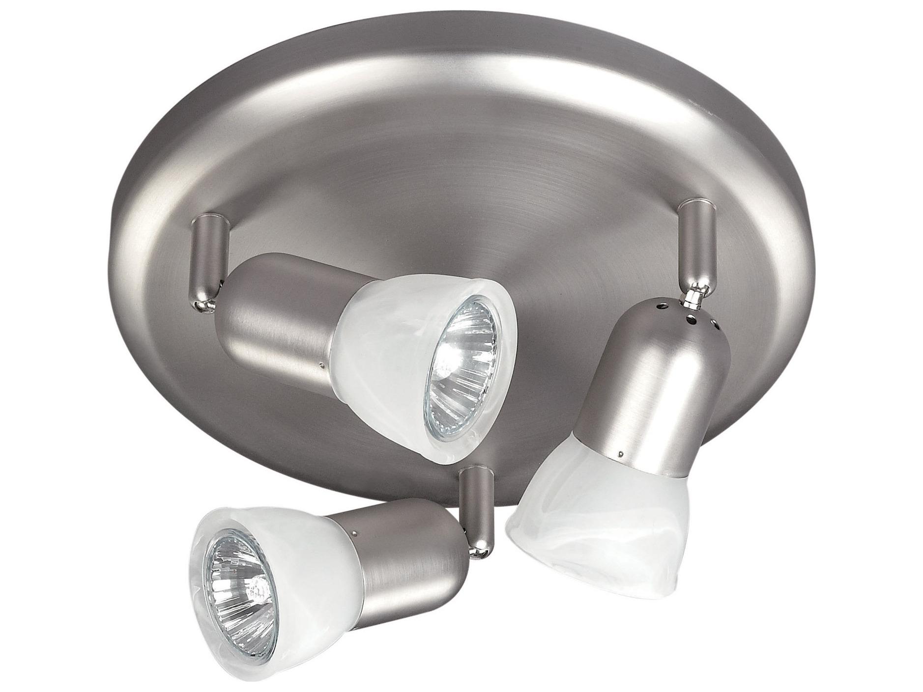 Canarm James 3 -light Pewter Track & Rail Light
