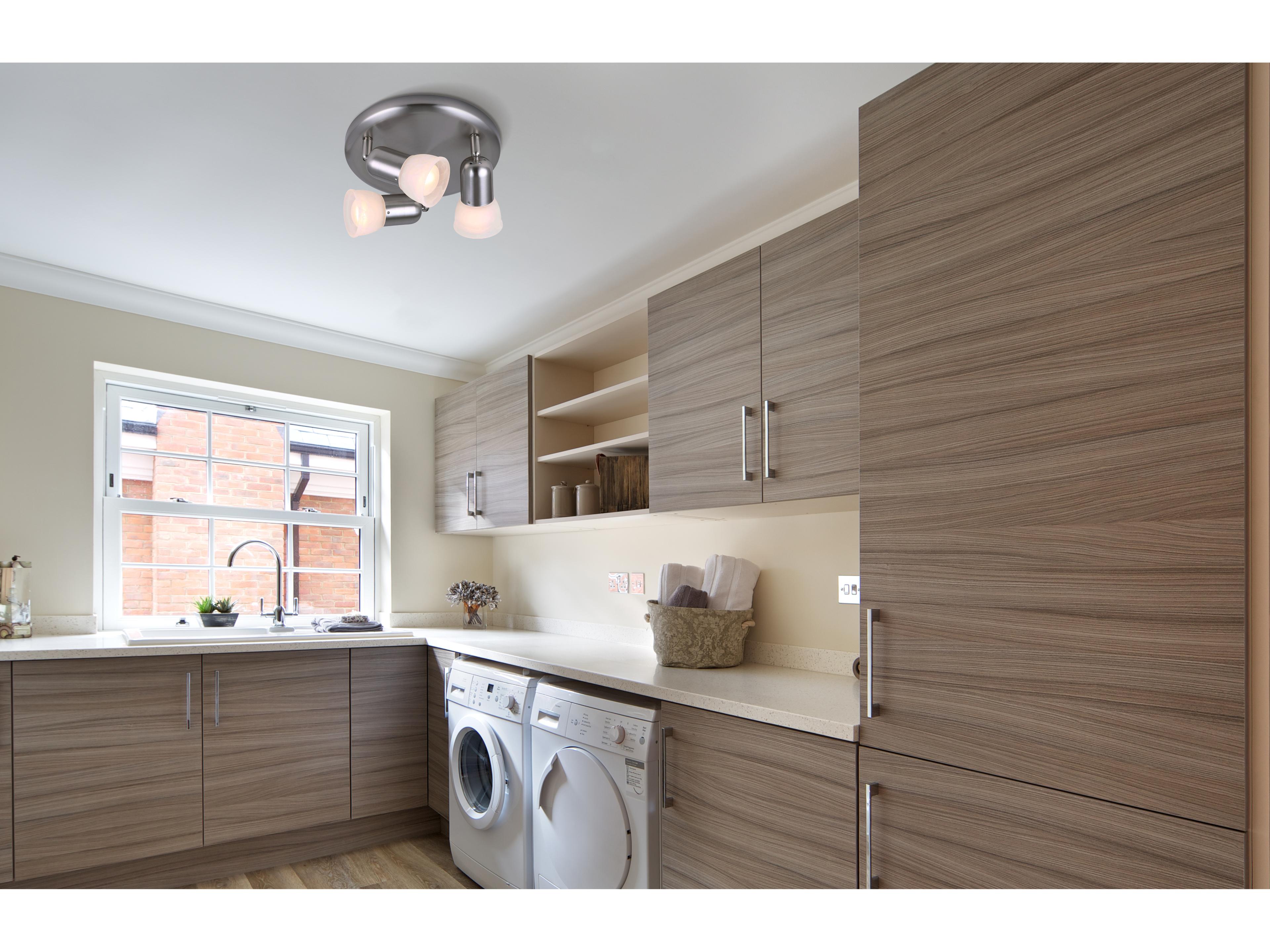 Canarm Jasper 3 -light Pewter Track & Rail Light