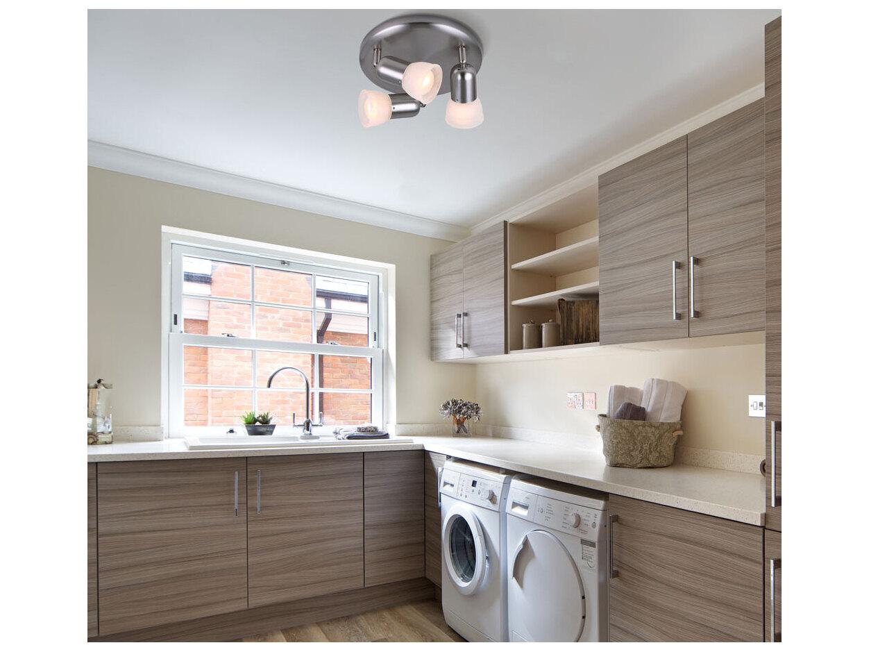 Canarm Jasper 3 -light Pewter Track & Rail Light