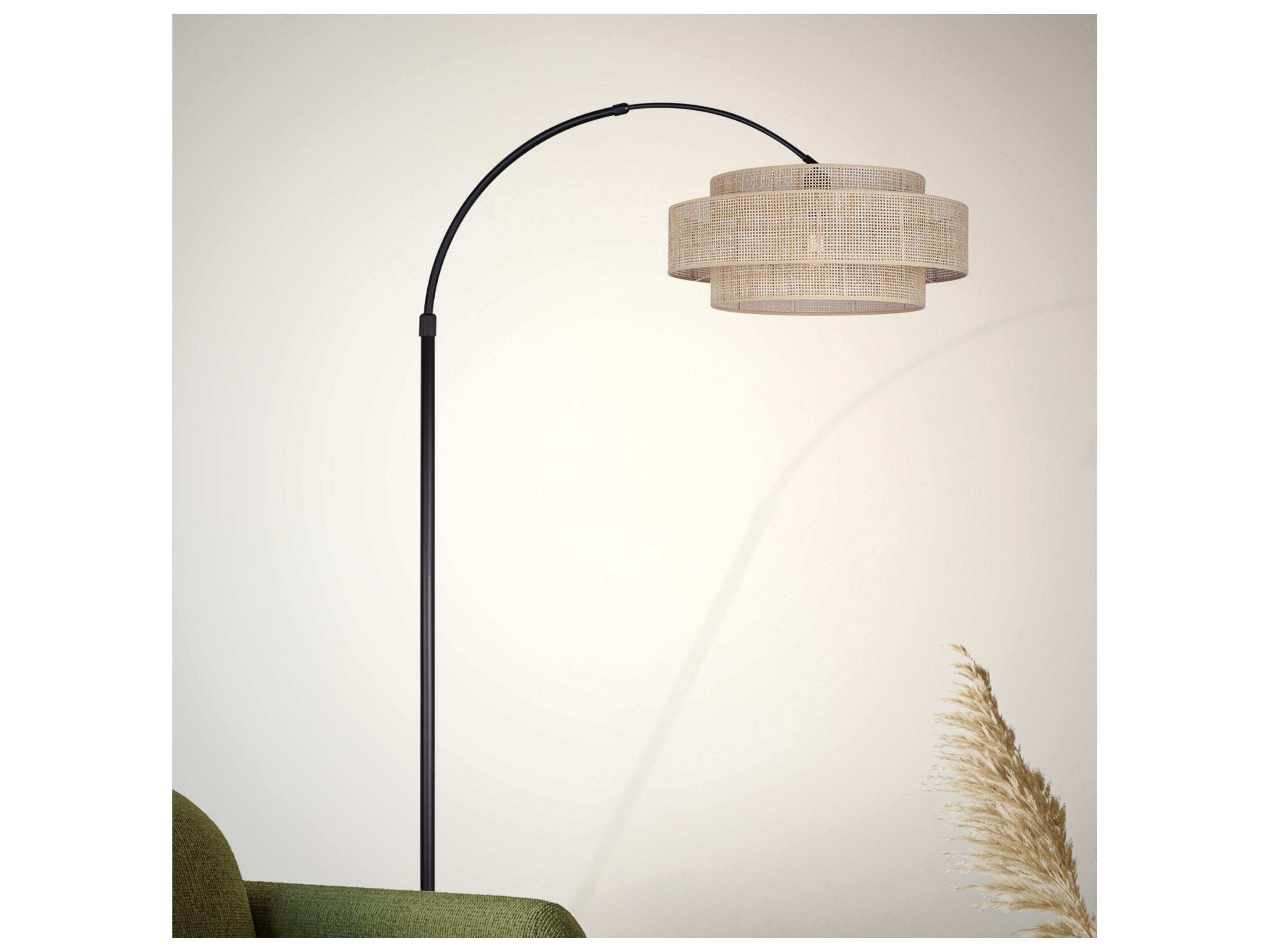 Canarm Bellamy Black Floor Lamp