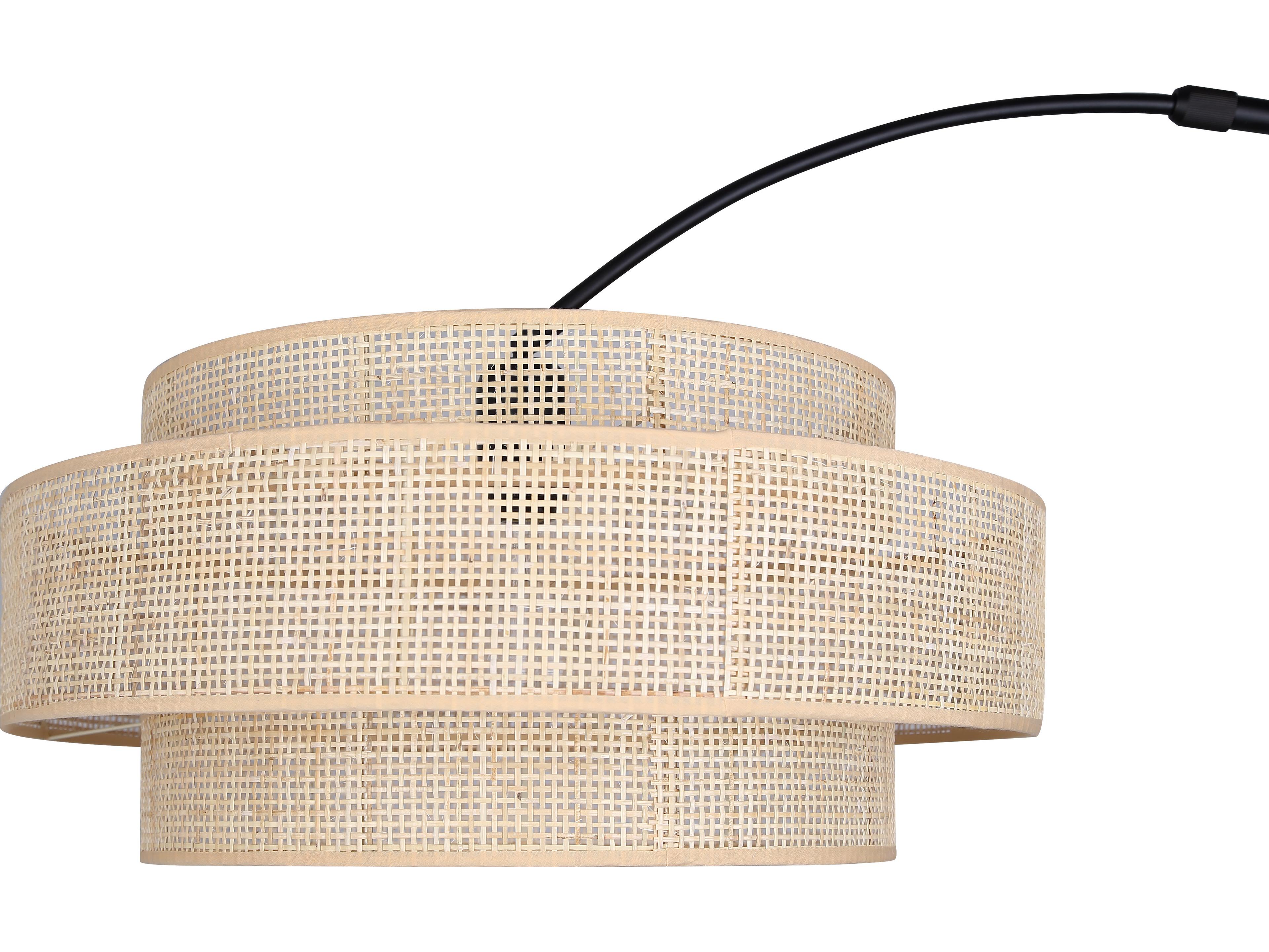 Canarm Bellamy Black Floor Lamp