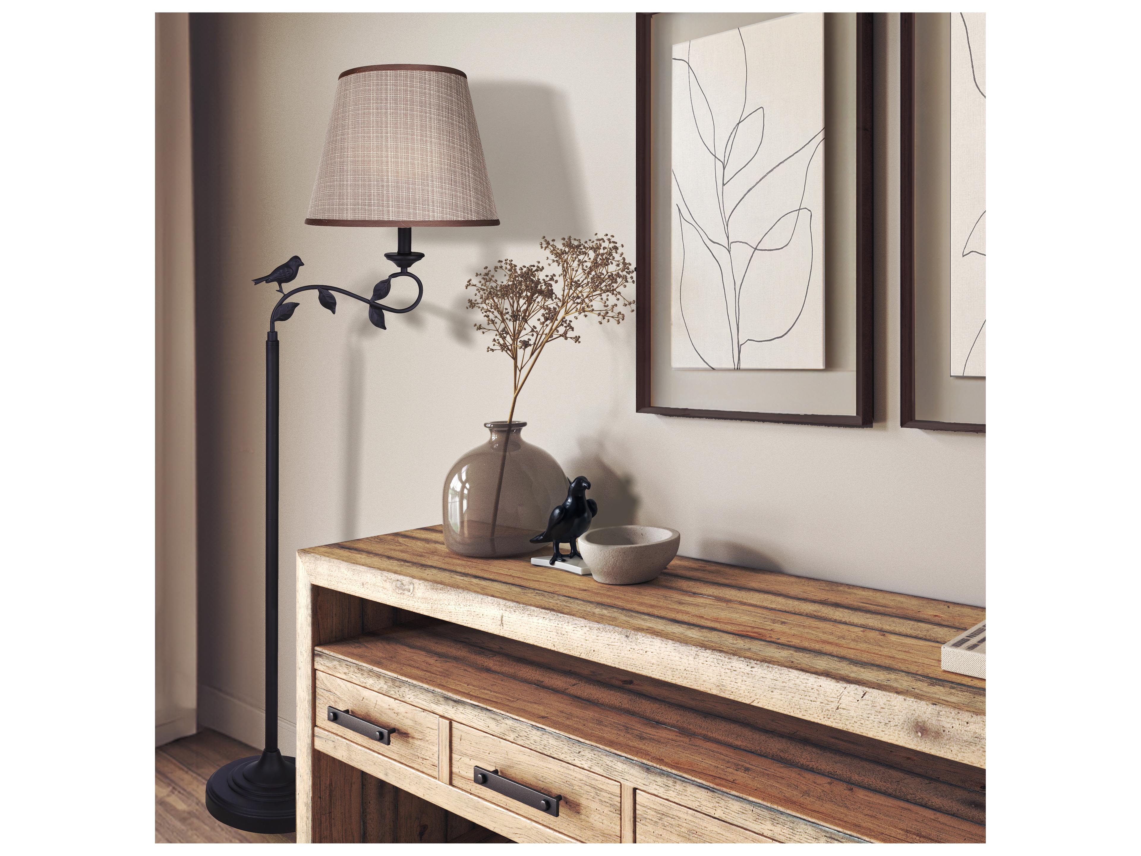 Canarm Havran Bronze Traditional Floor Lamp