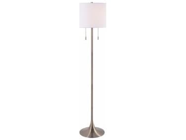 Canarm Clara Nickel Floor Lamp