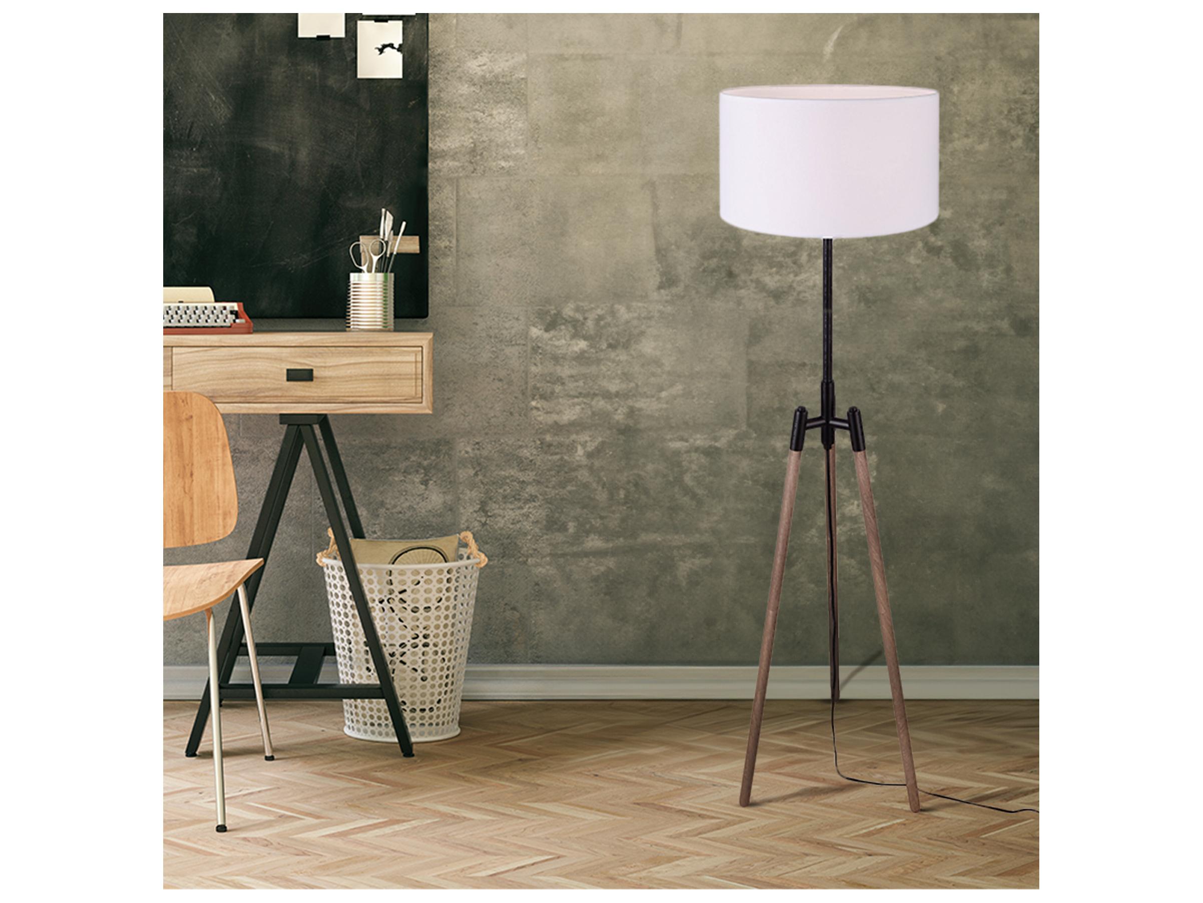 Canarm Sull Black Floor Lamp