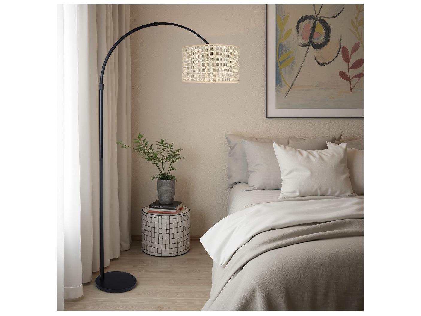 Canarm Merritt Black Floor Lamp