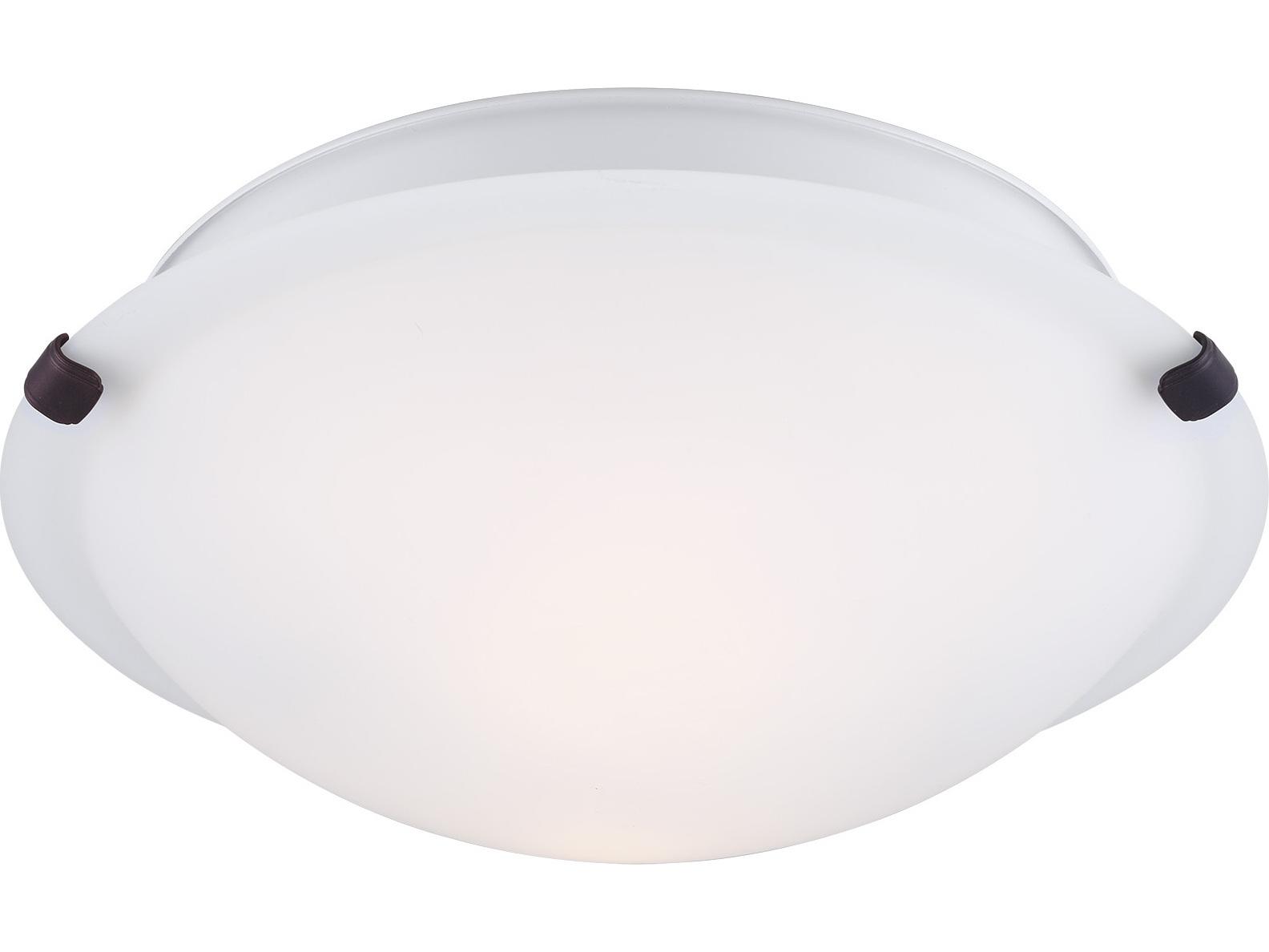 Canarm Fmount 2 -light Bronze Traditional Dome Flush Mount