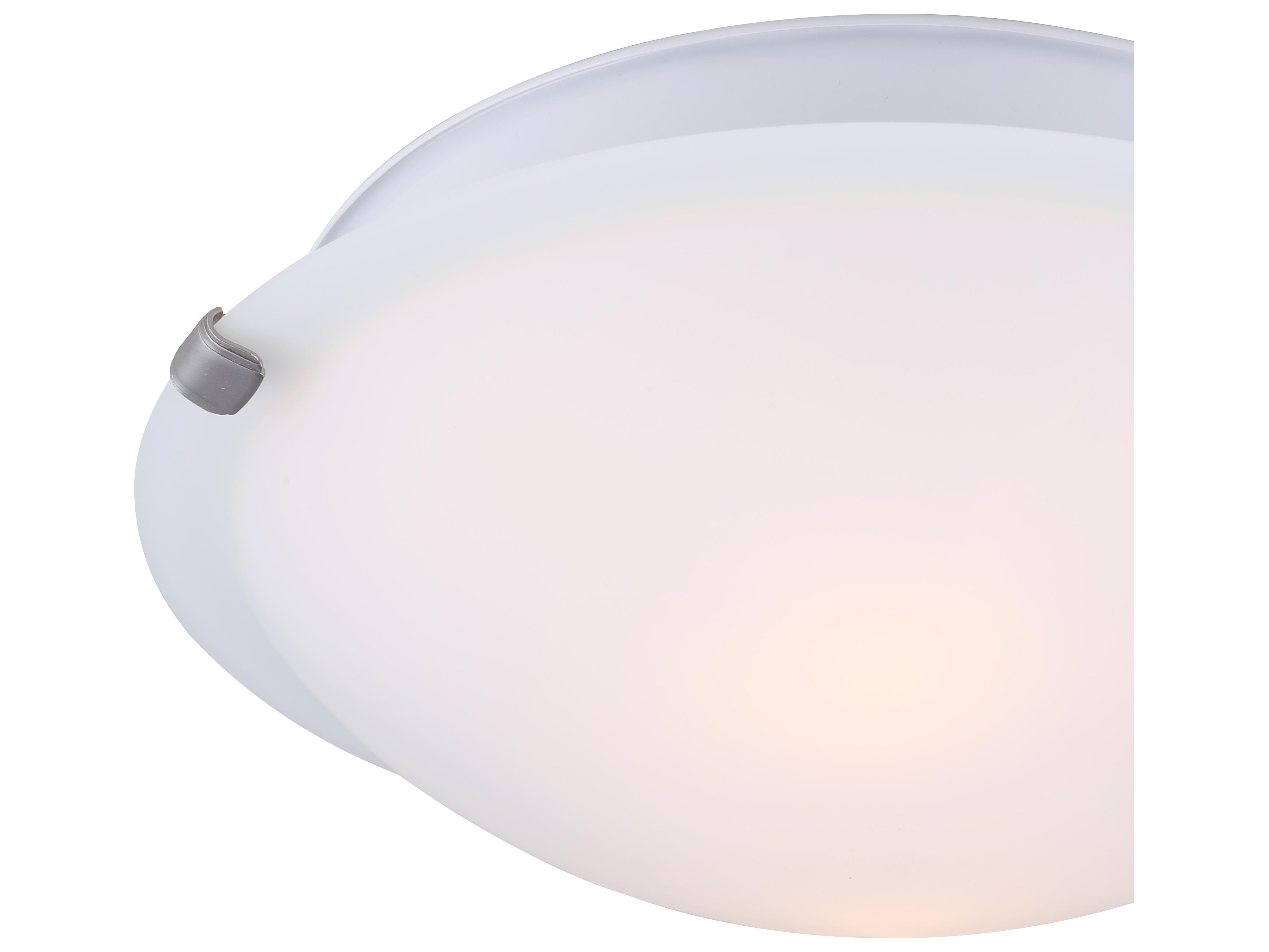 Canarm Twin Pack 2 -light Pewter Dome Flush Mount