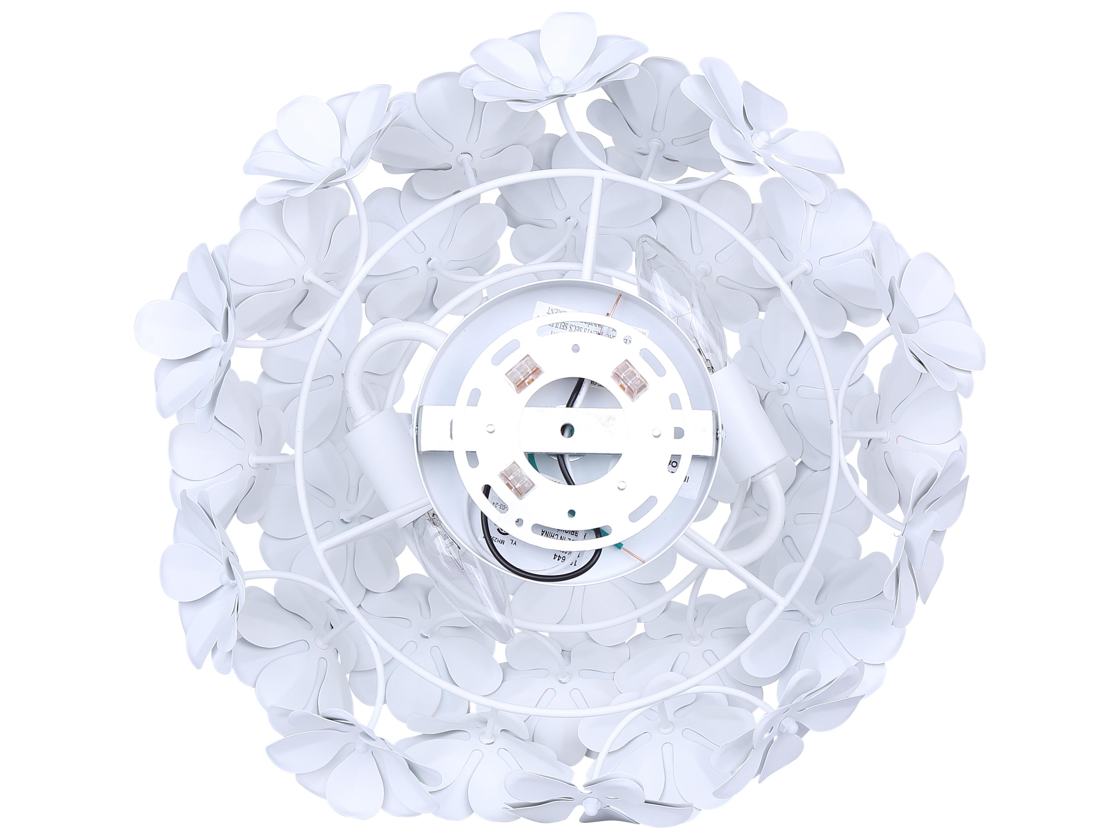 Canarm Cassia 2 -light White Flush Mount