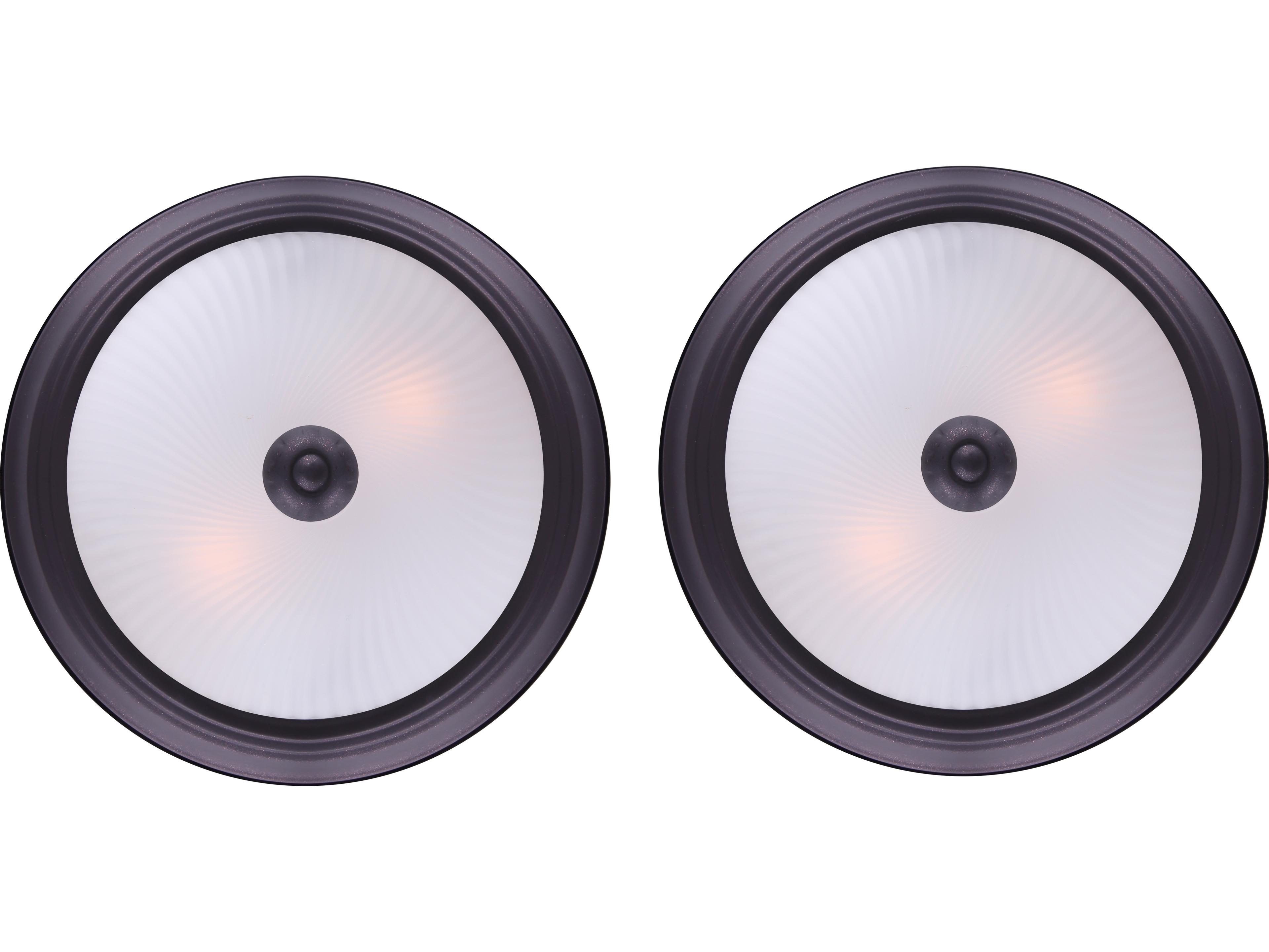 Canarm Fmount 1 -light Bronze Dome Flush Mount