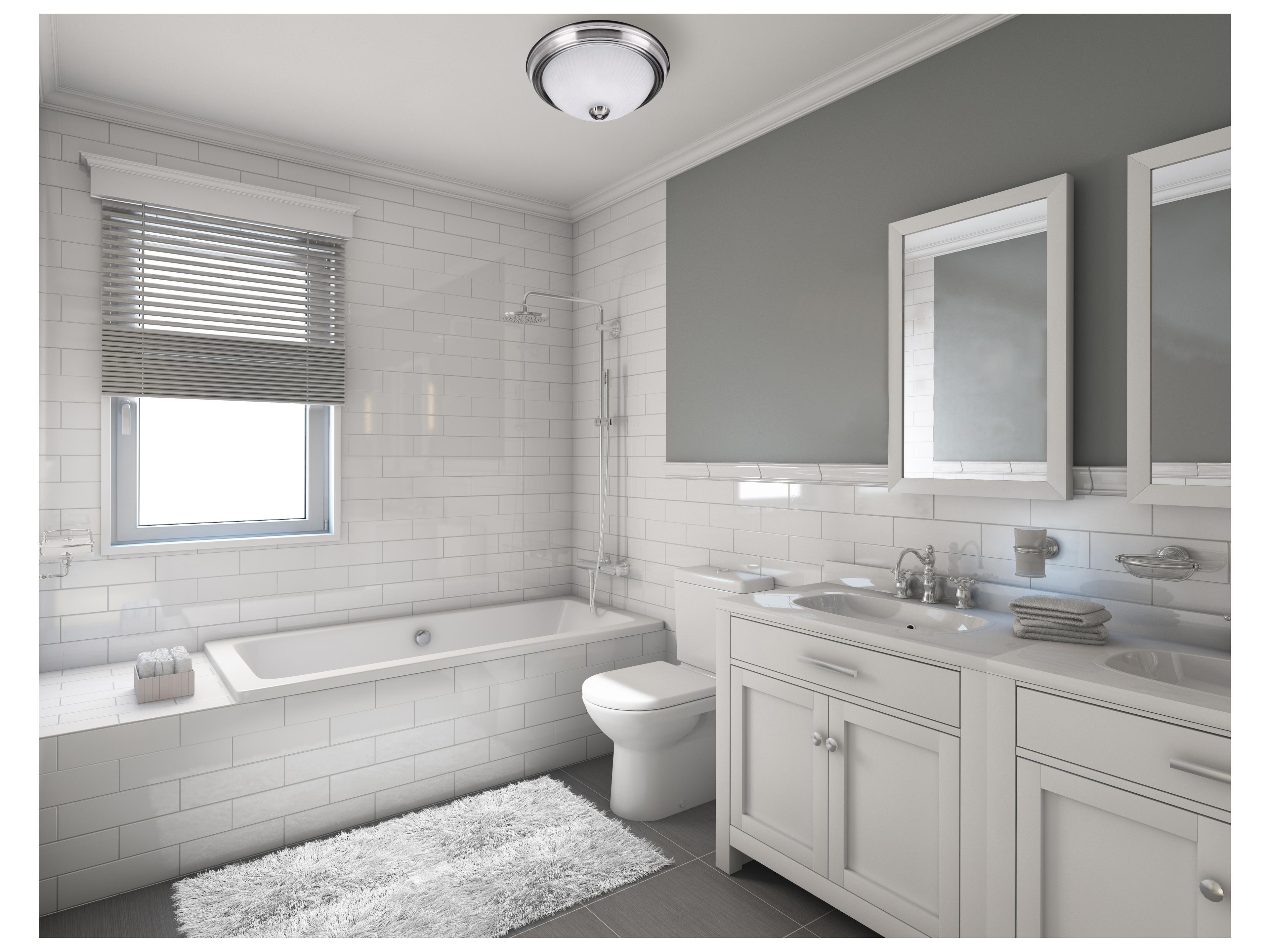 Canarm Fmount 1 -light Pewter Dome Flush Mount