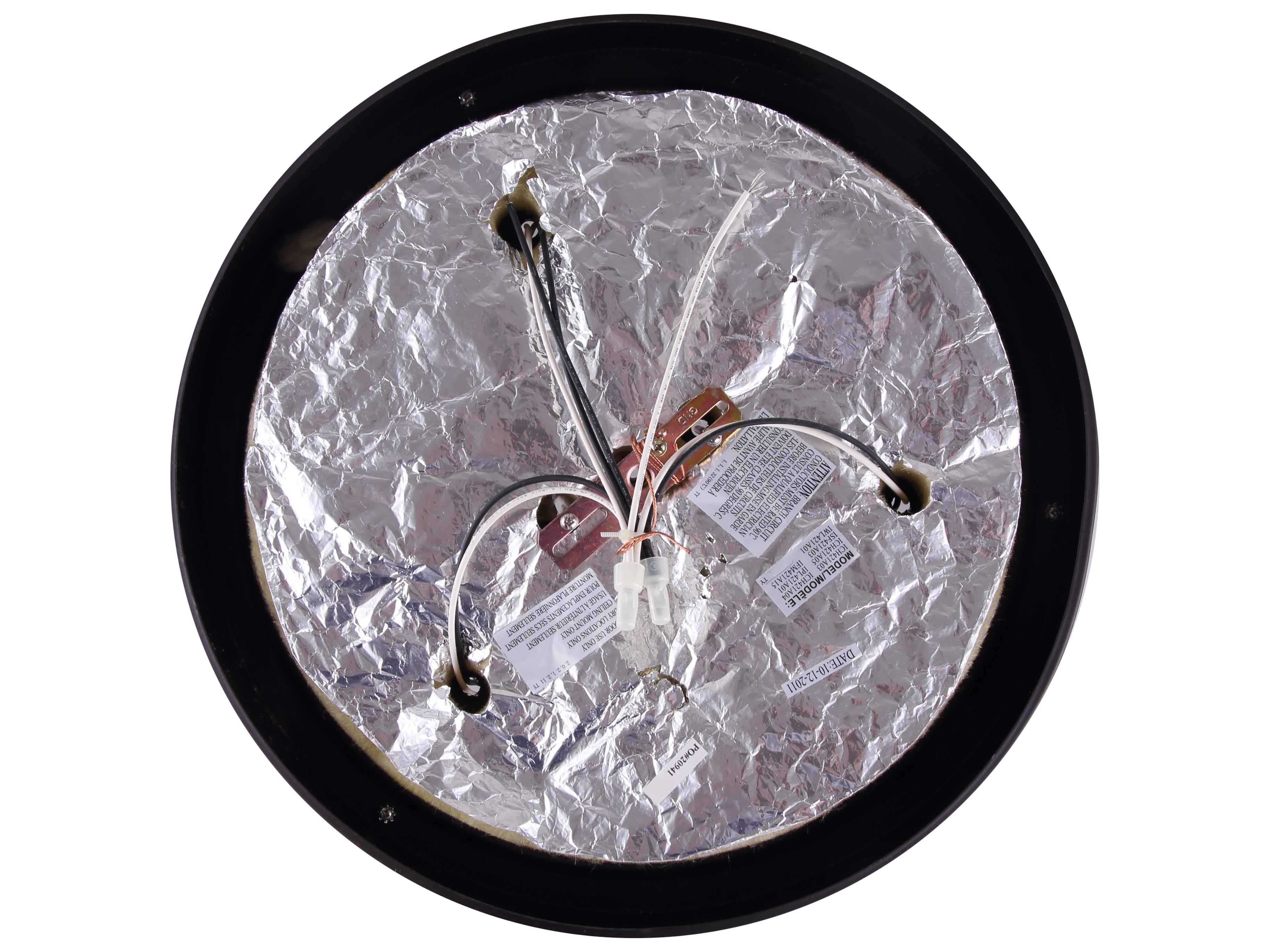 Canarm Somerset 3 -light Bronze Dome Flush Mount