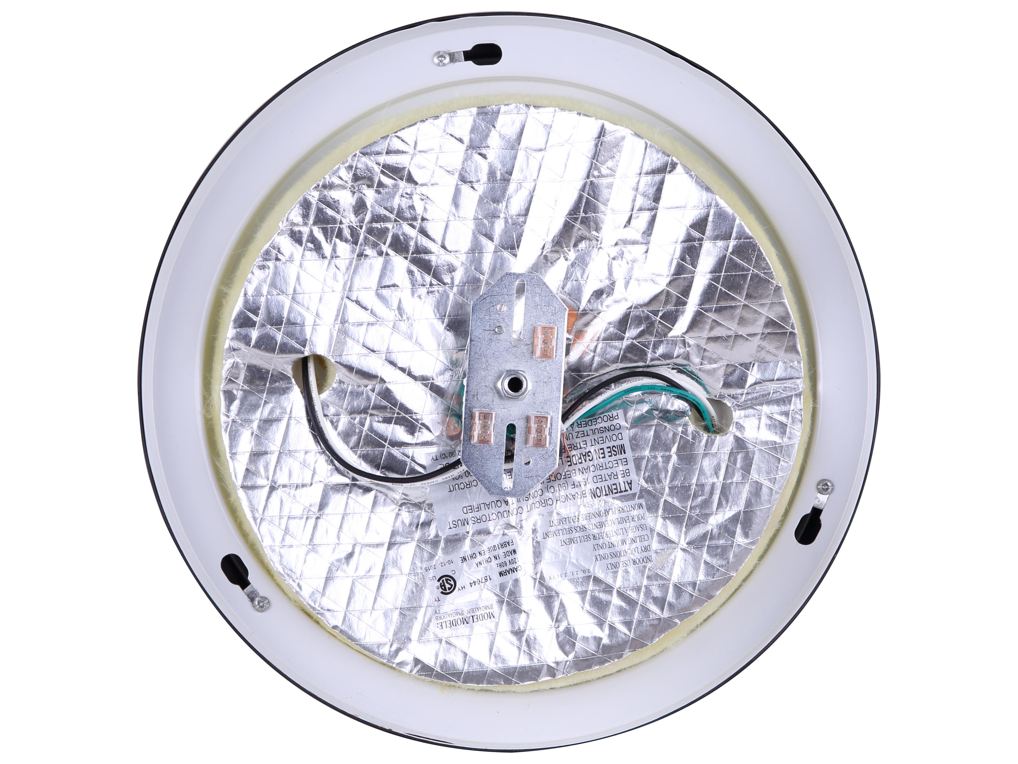 Canarm Boku 2 -light Bronze Drum Flush Mount