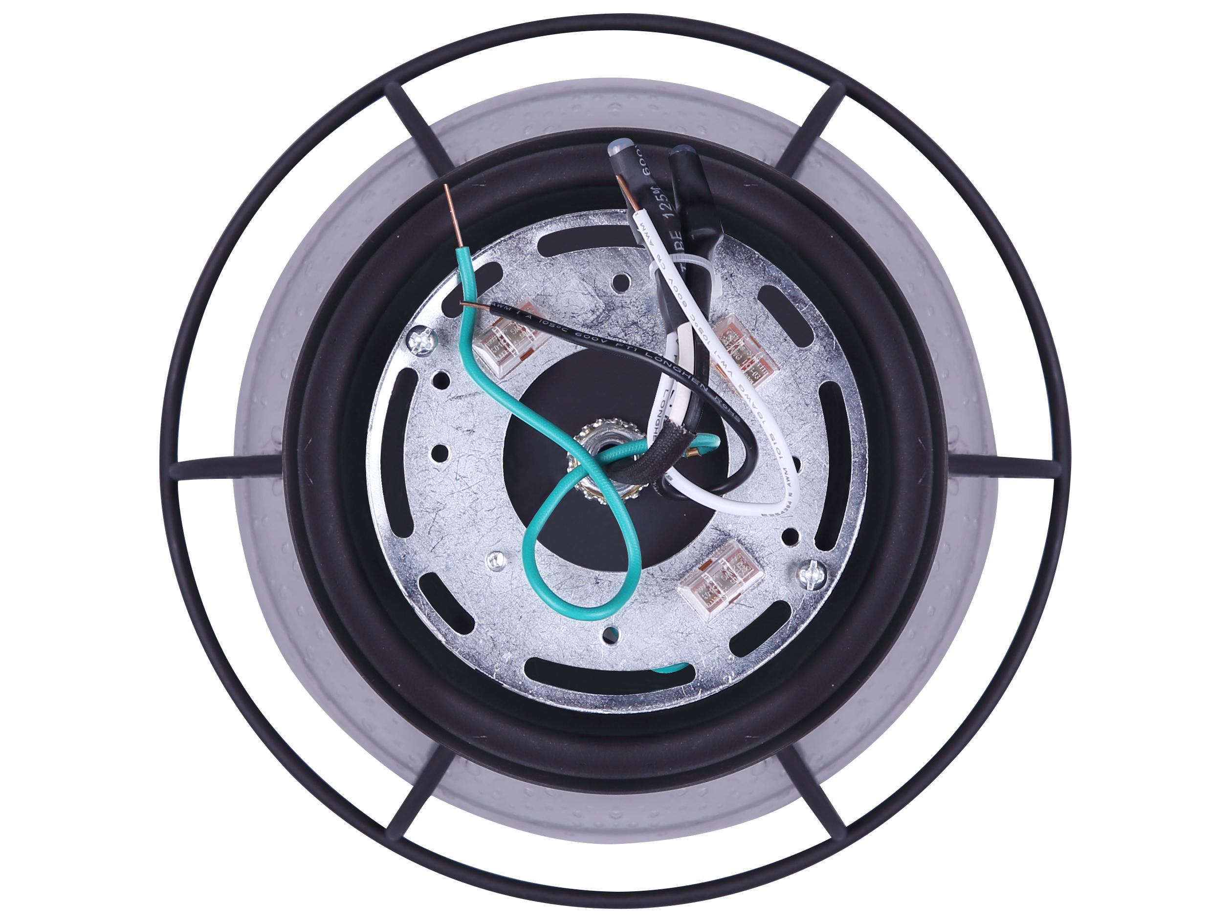 Canarm Potter 1 -light Bronze Traditional Lantern Flush Mount