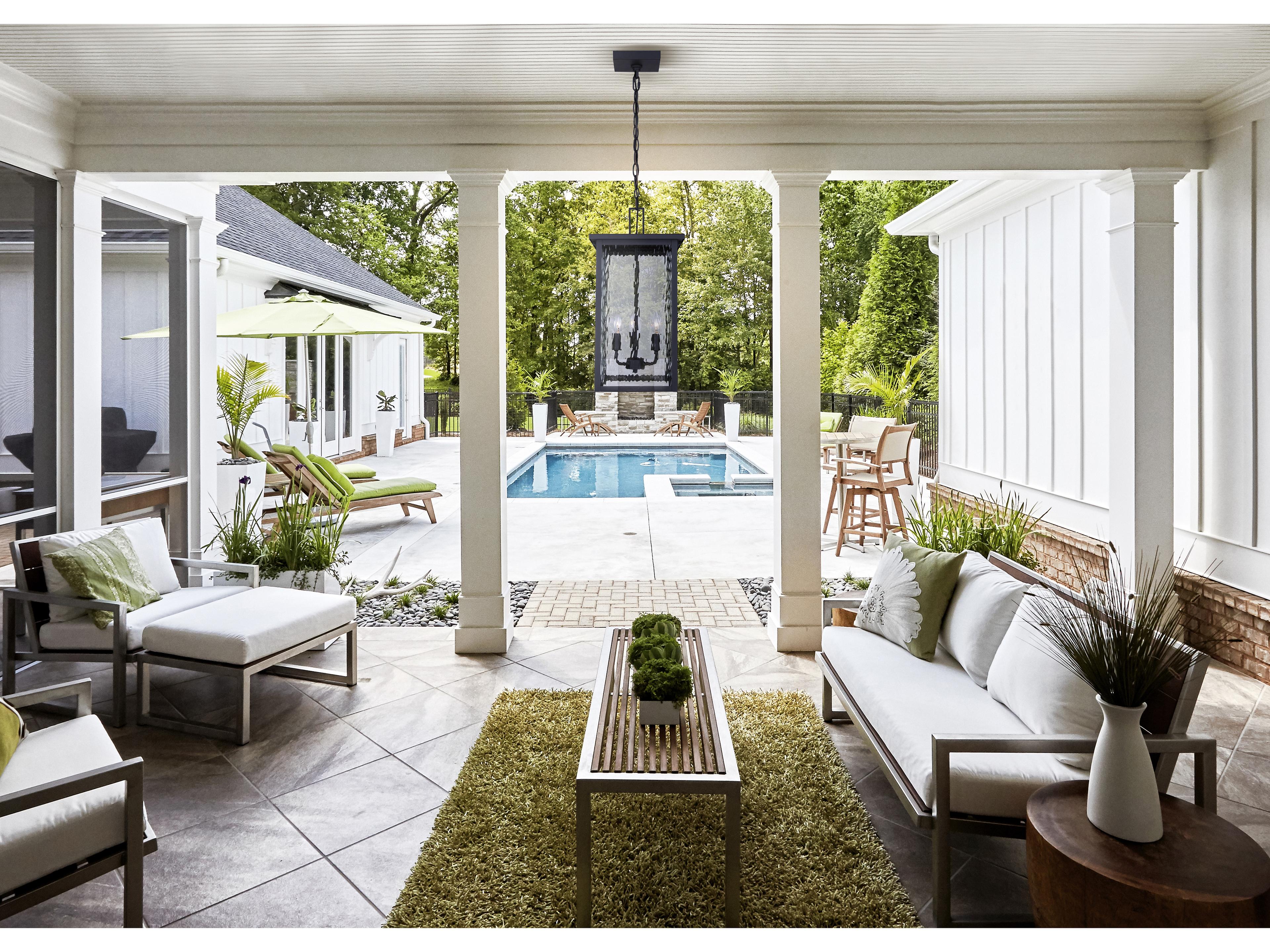 Canarm Shana 3 -light Outdoor Ceiling Light