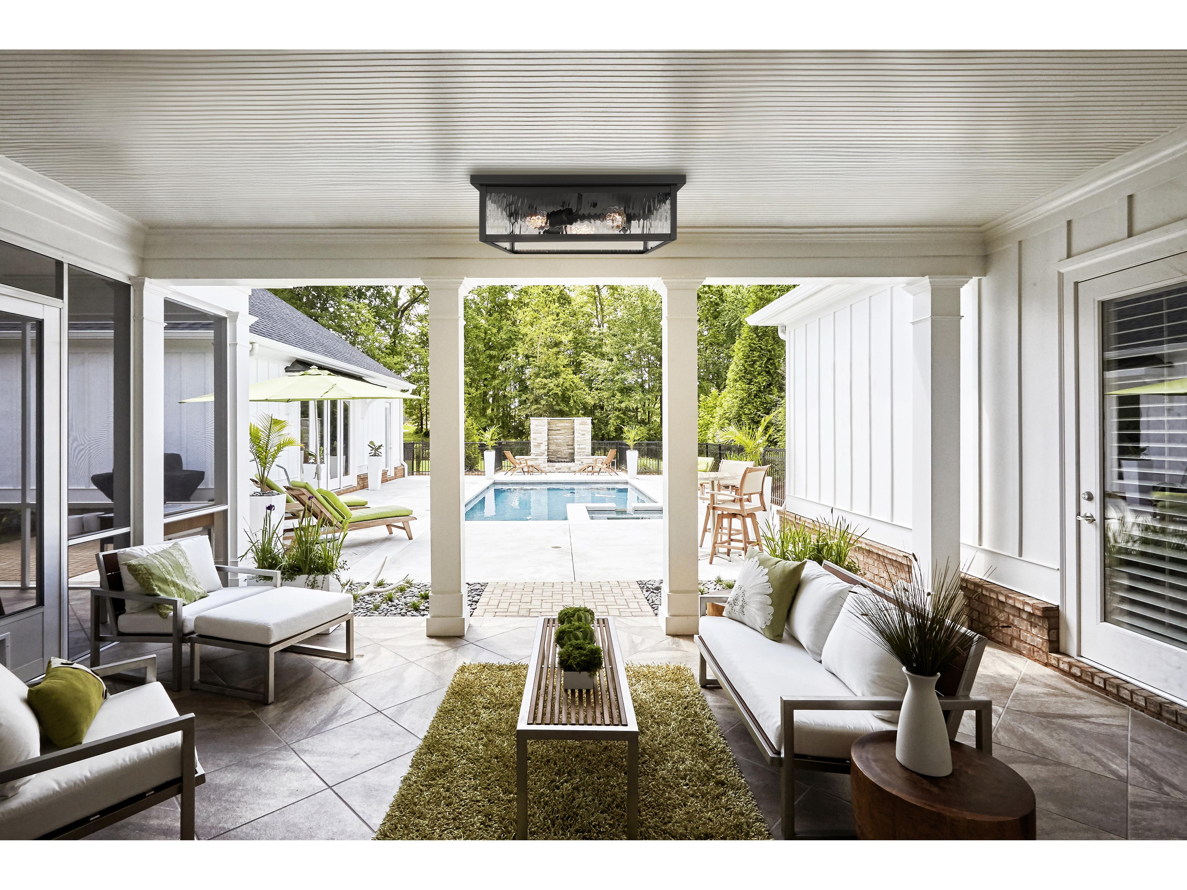 Canarm Shana 3 -light Outdoor Ceiling Light