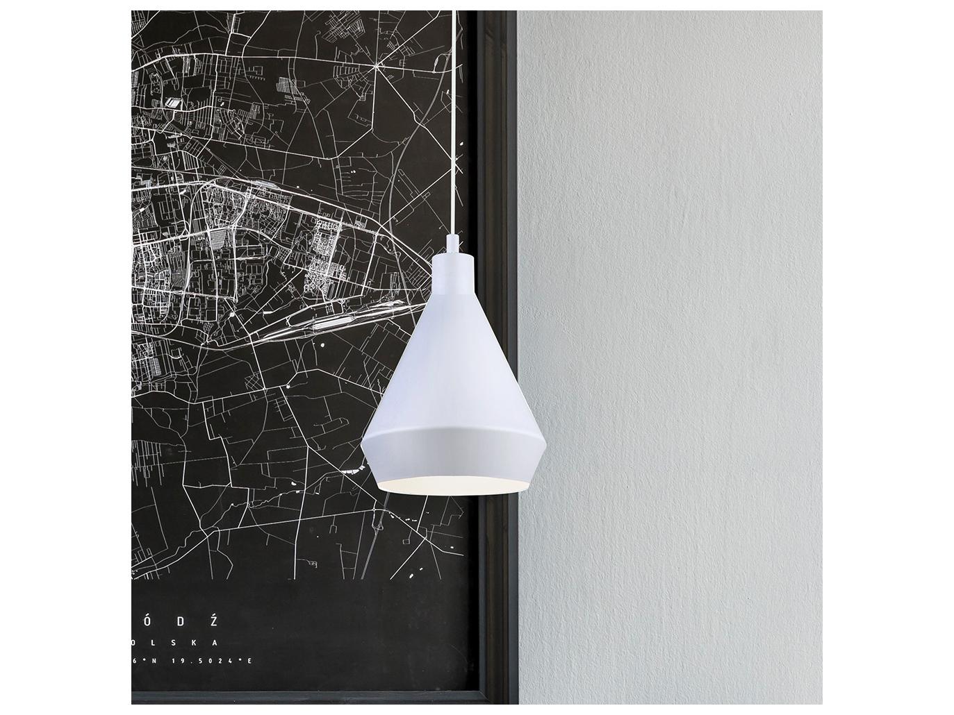 Canarm Byck 1 -light White Mini Pendant