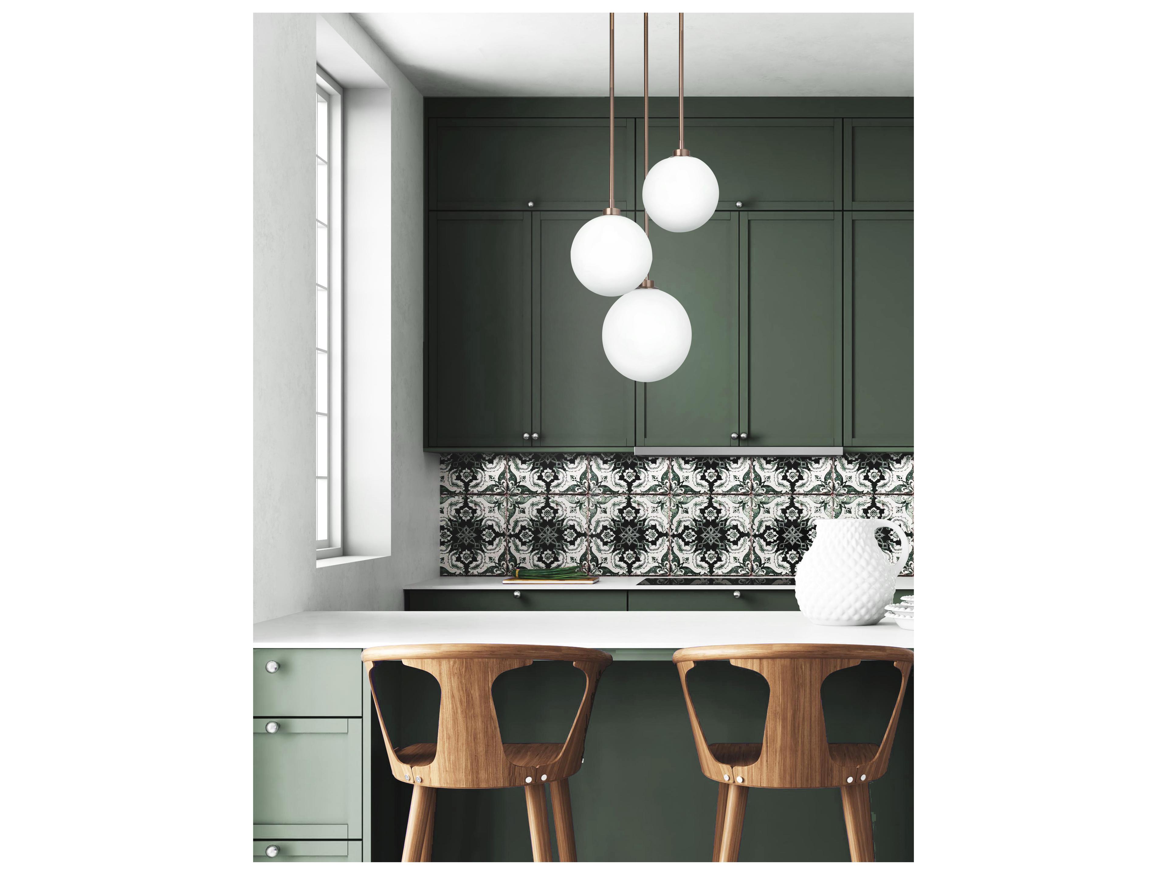 Canarm Simone 3 -light Gold Globe Pendant