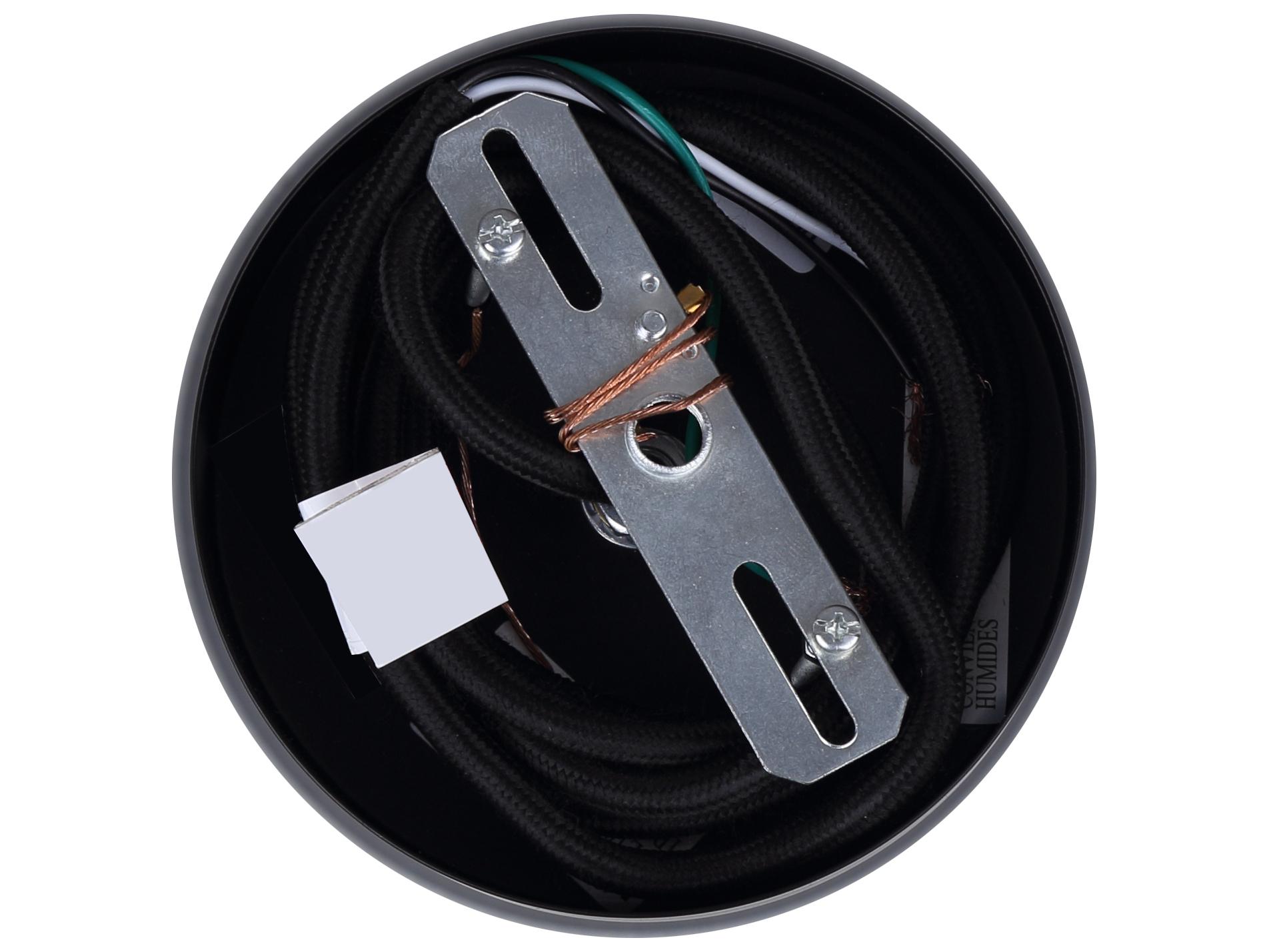 Canarm Orli 1 -light Black Mini Pendant