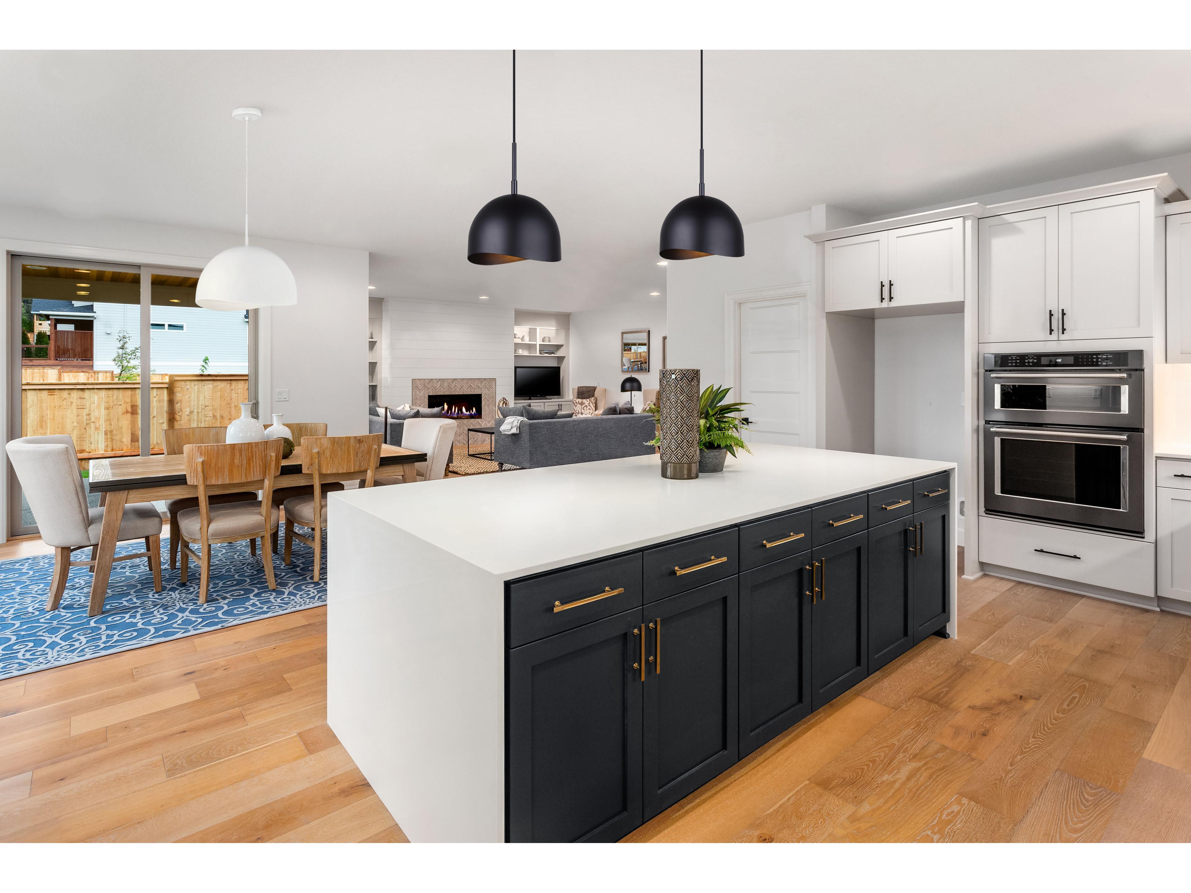 Canarm Henlee 1 -light Black Dome Mini Pendant