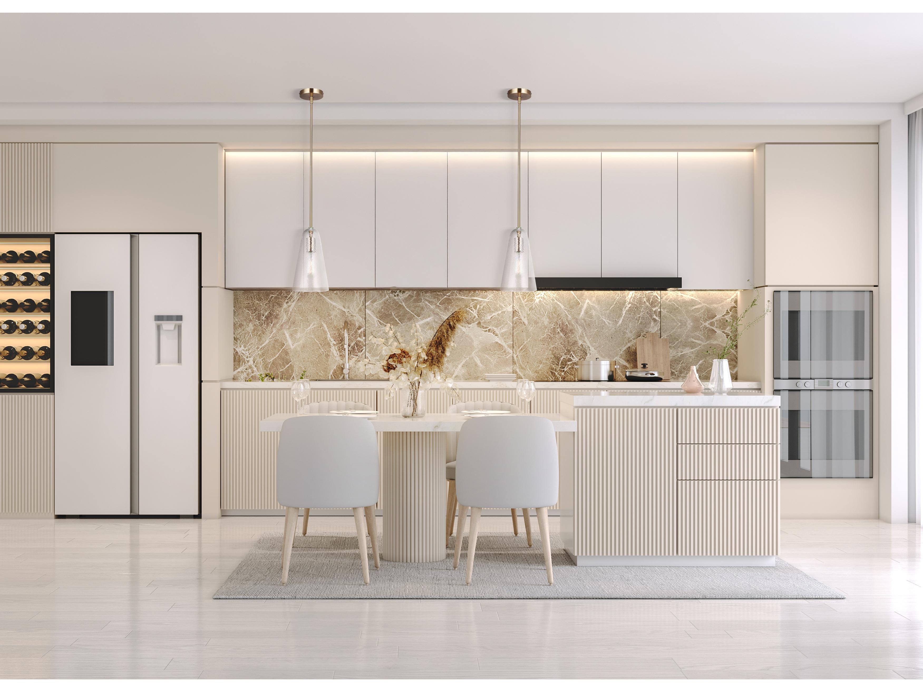 Canarm Luisa 1 -light Gold Mini Pendant