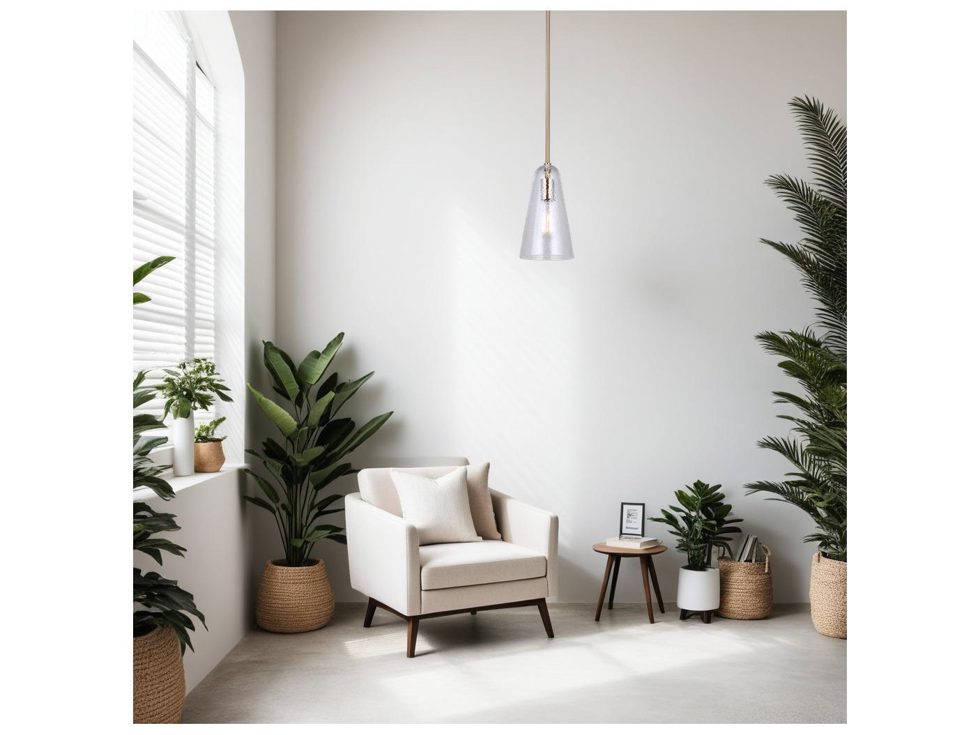 Canarm Luisa 1 -light Gold Mini Pendant