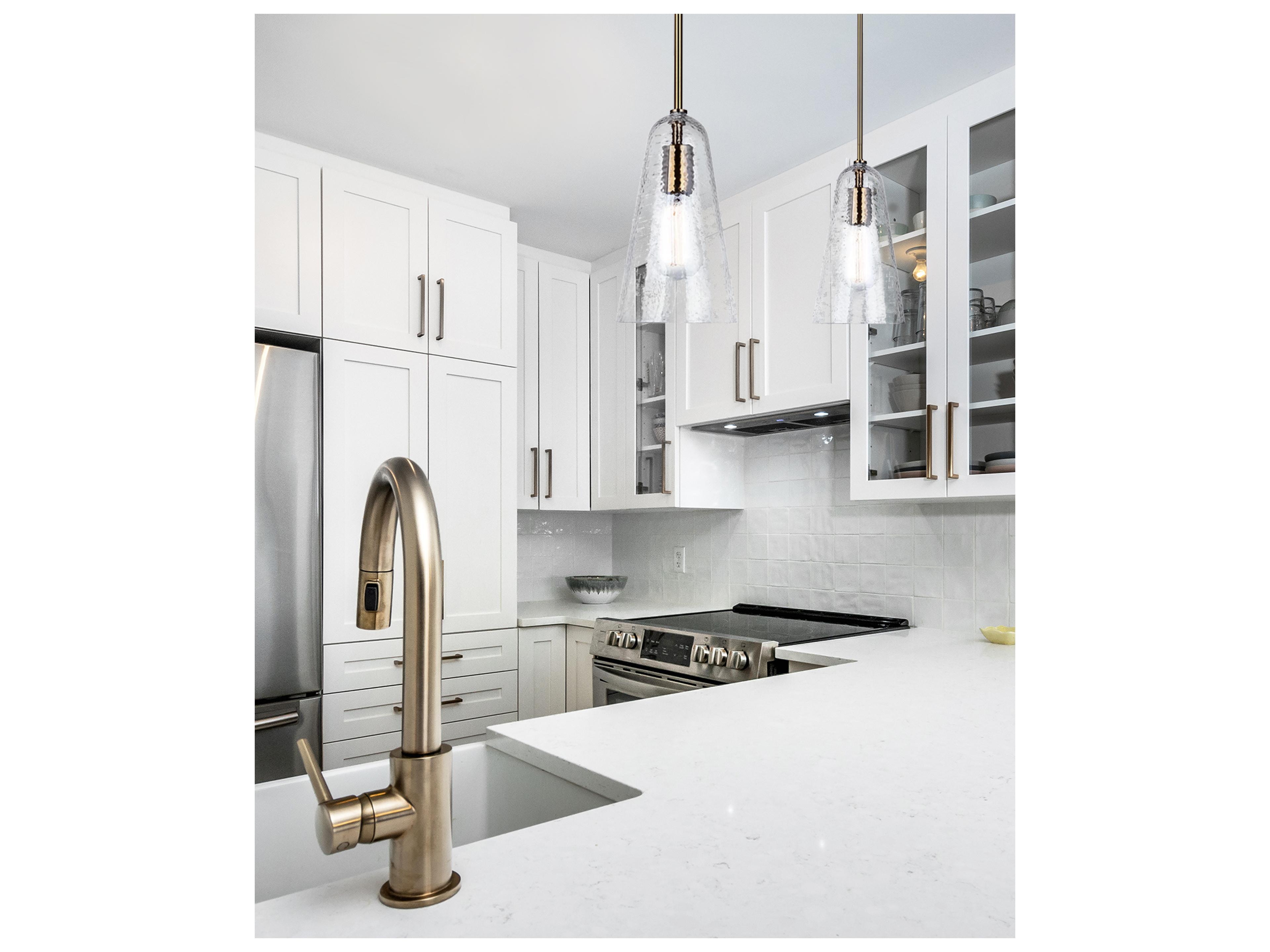 Canarm Luisa 1 -light Gold Mini Pendant